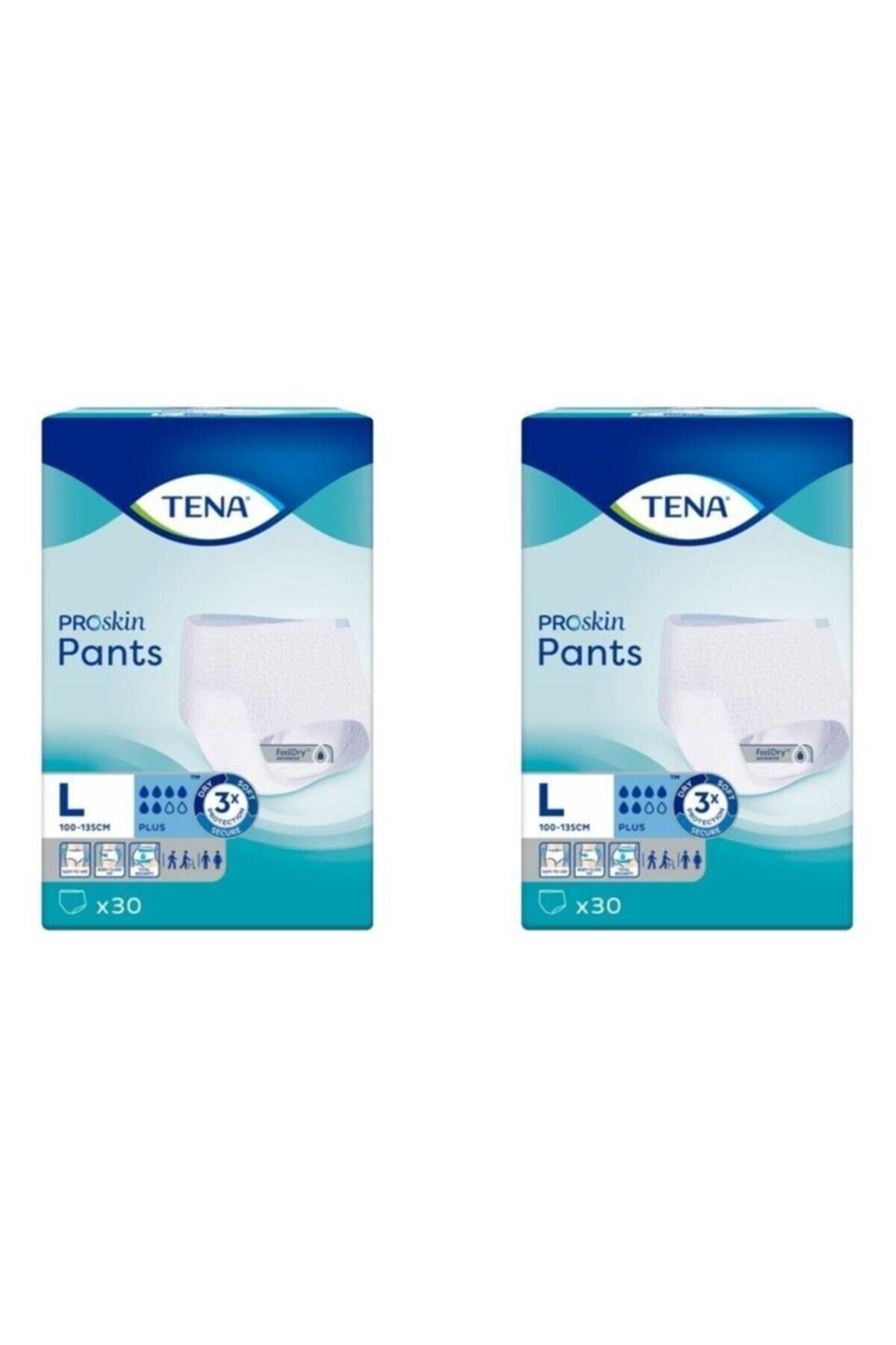 TENA Hasta Bezi Pants Proskin Emici Külot 30'lu L 6 Damla 2'li Pkt
