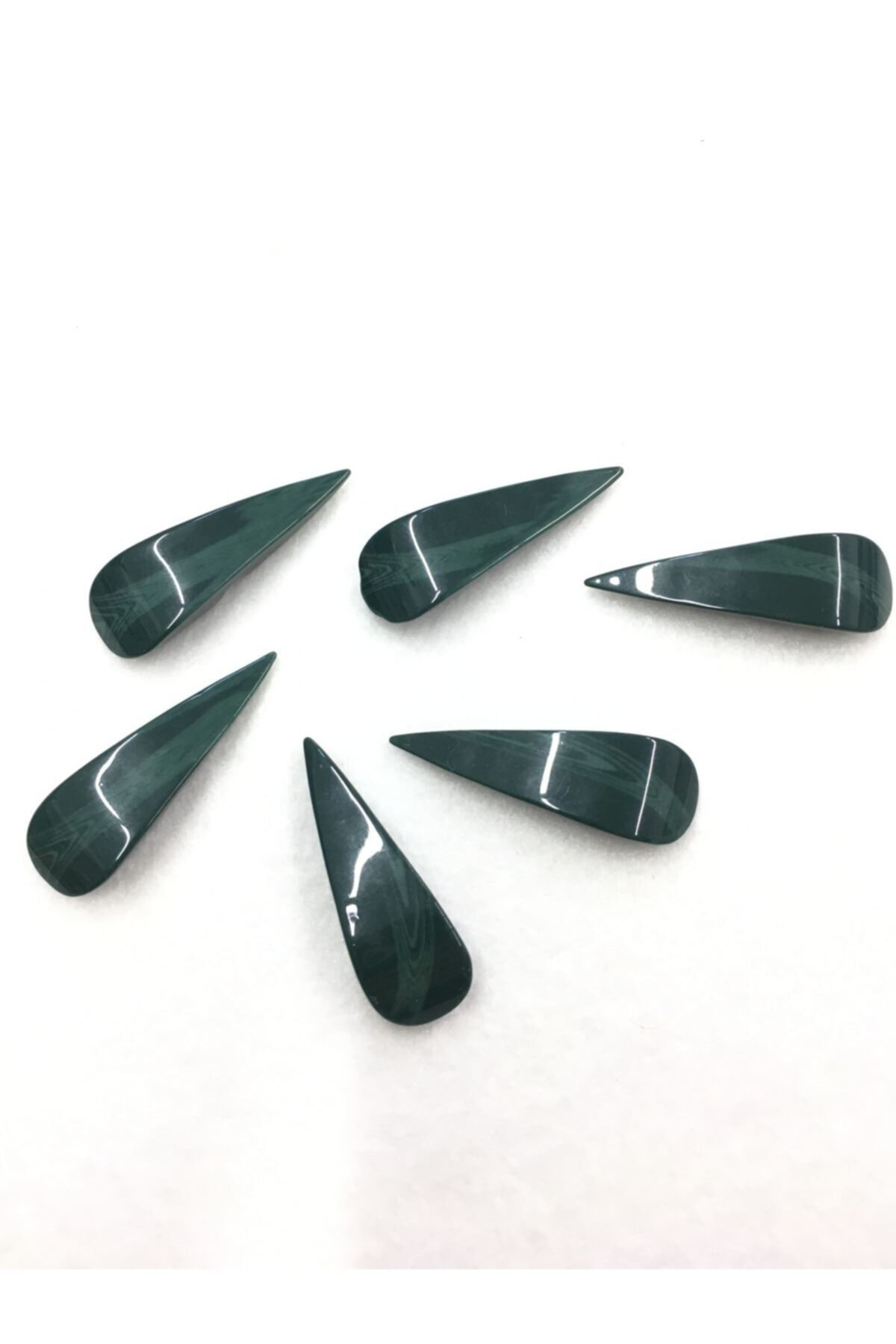 karantuhafiye Çoban Düğme Çubuk Modeli 6 Lı Set Yeşil