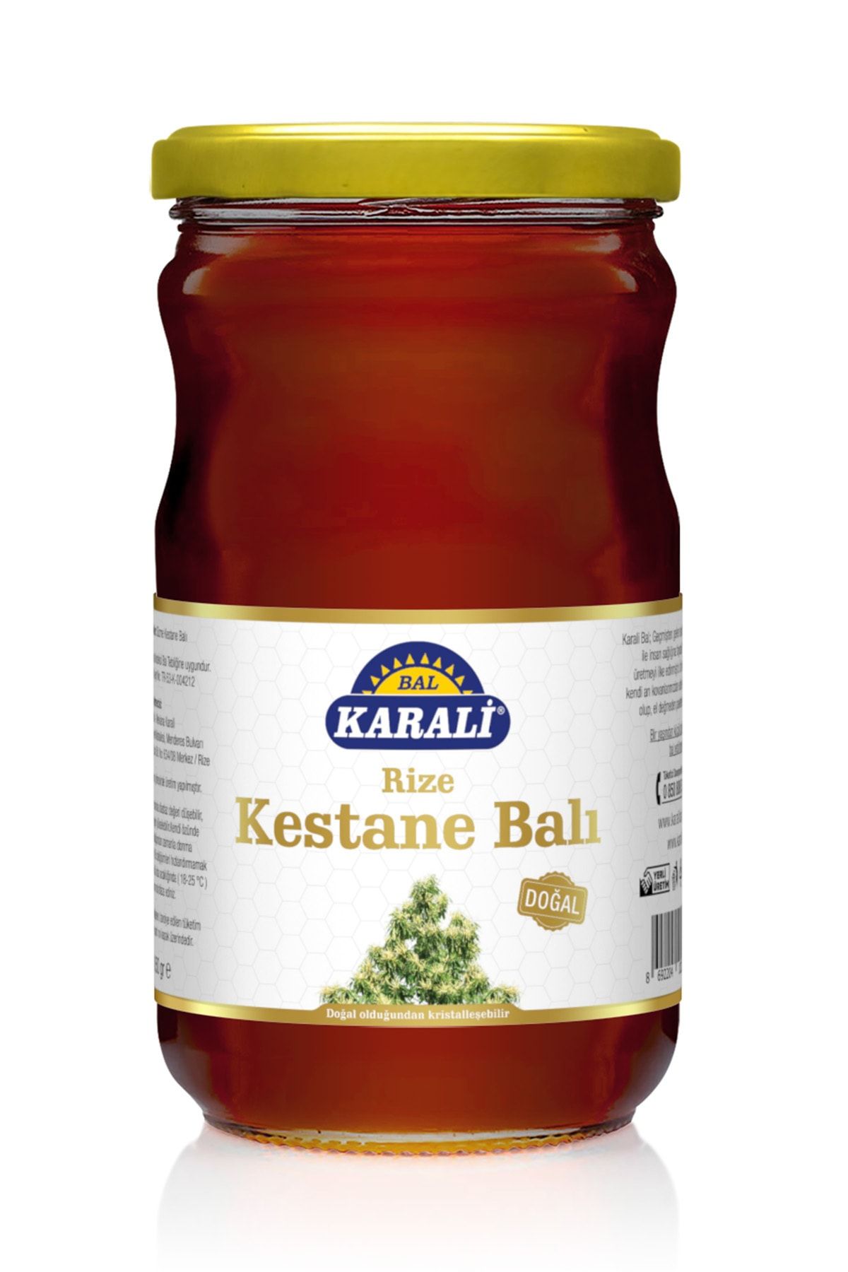 Karali Bal Karali Rize Kestane Balı 460 gr