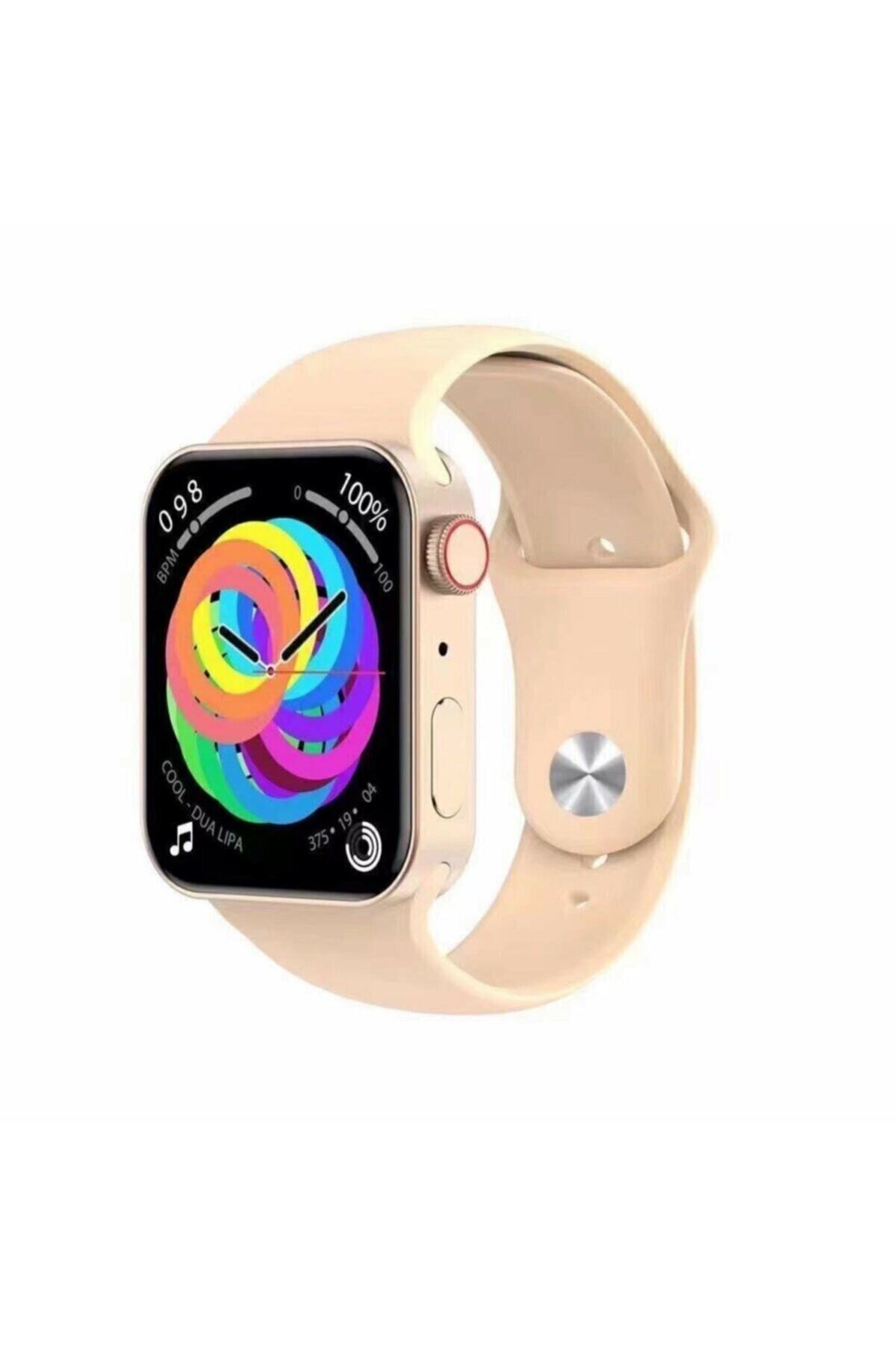 Butfulake Her Marka Model Telefon Uyumlu Watch Series 7 Son Nesil Kablosuz Şarj Özelliği Akıllı Saat