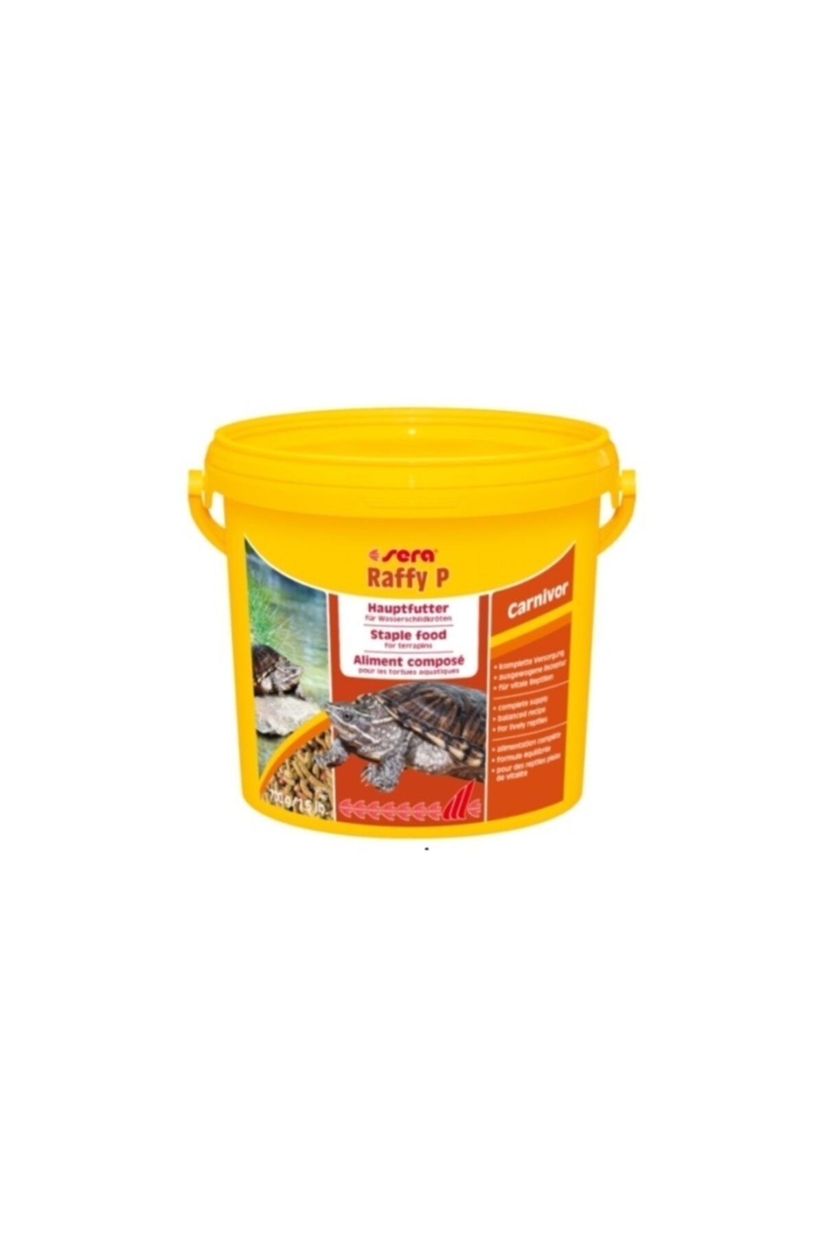 SERA Raffy P Kaplumbağa Yemi 10 000 Ml 2000gr