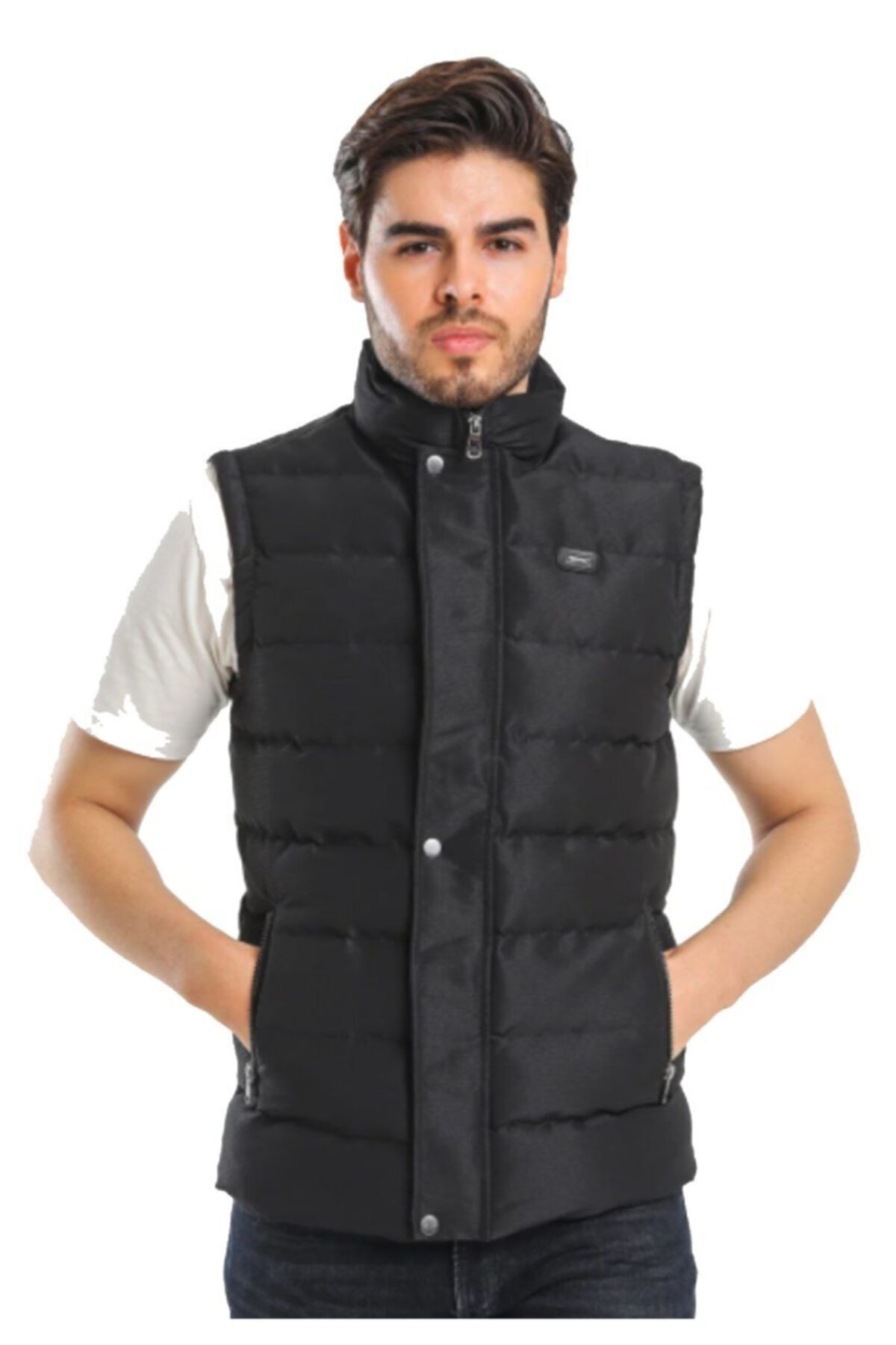 Slazenger Zula Erkek Yelek Siyah St21ye010-500