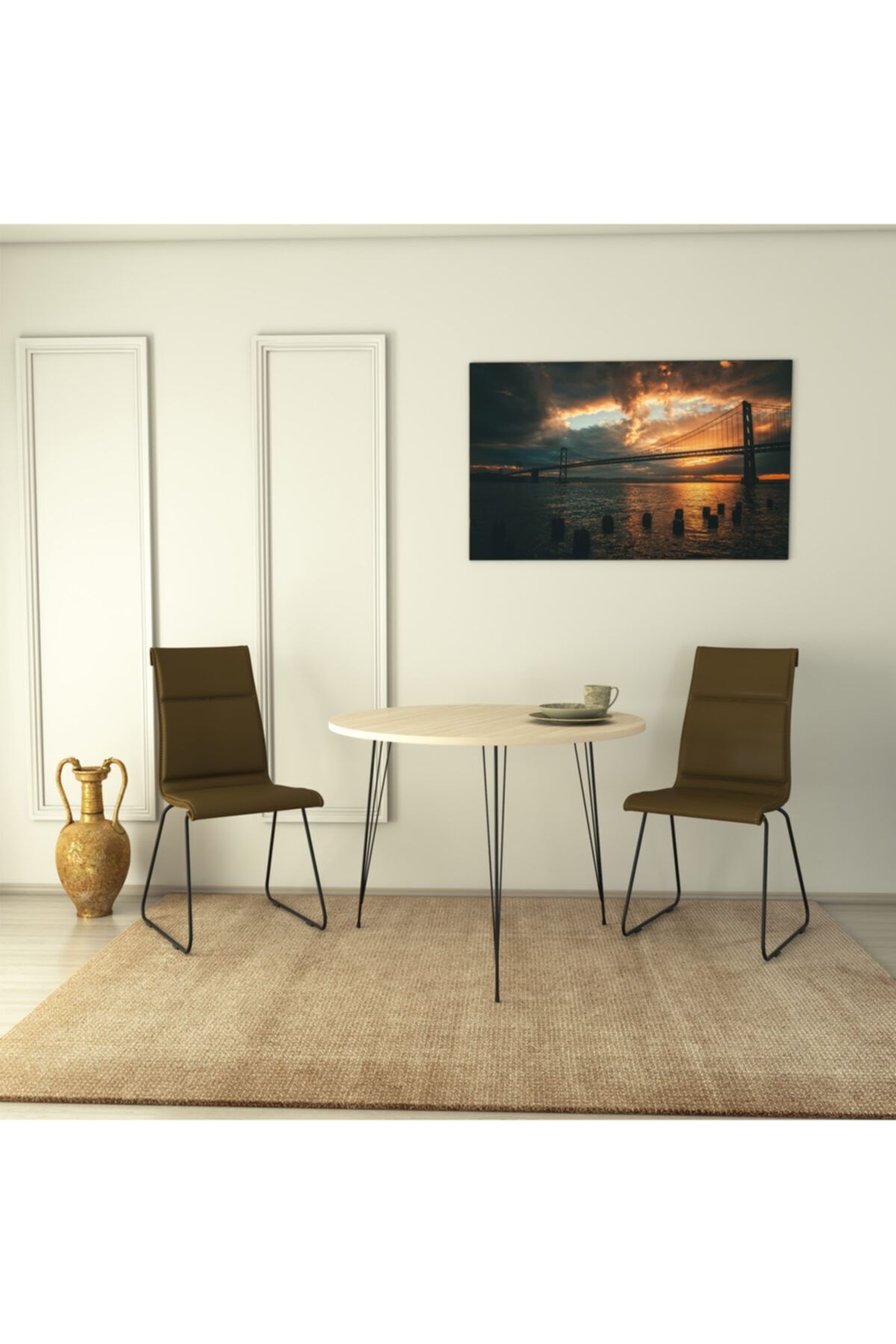 PASİFİC HOME Sandalf Masa Oak Meşe