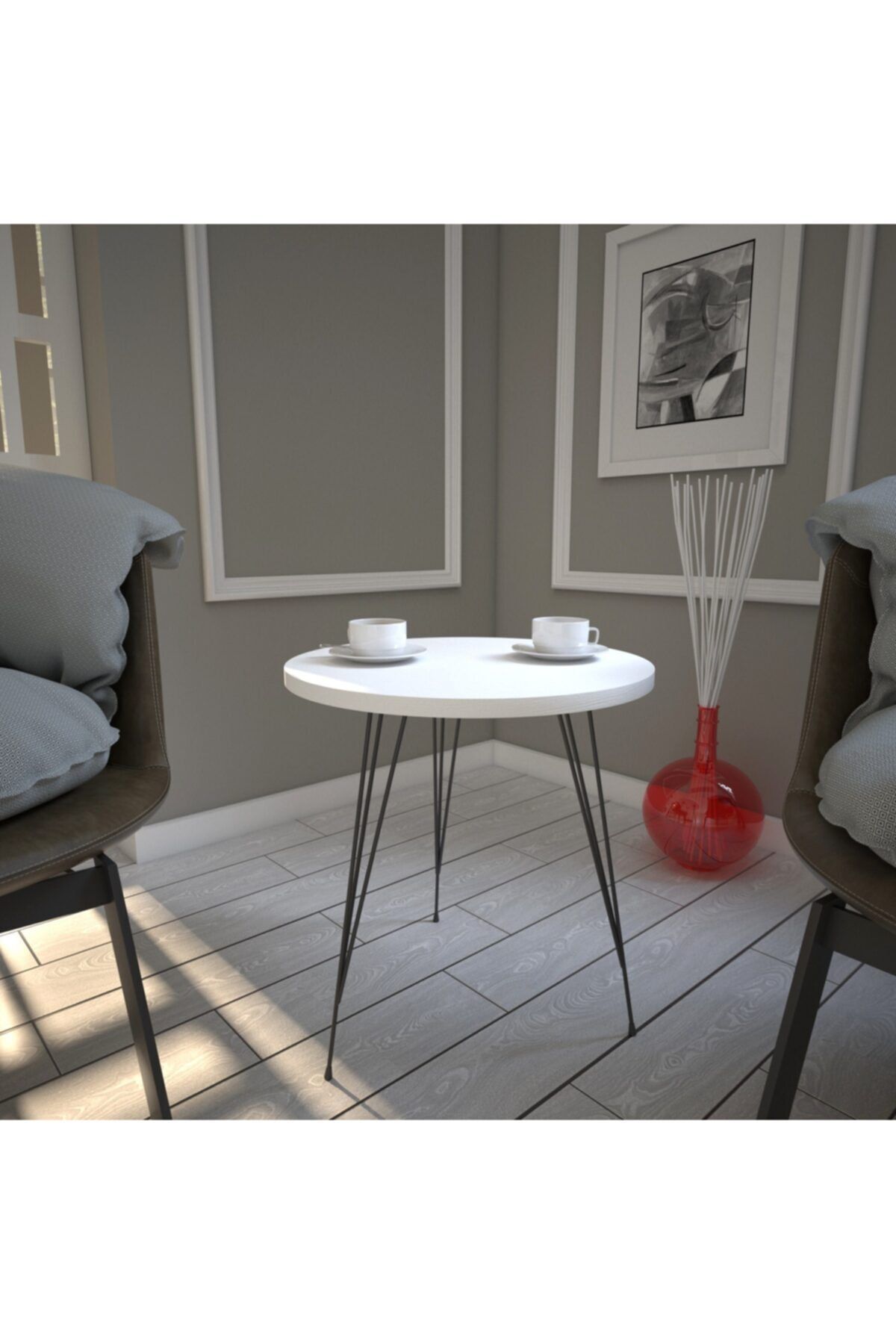 PASİFİC HOME Sandalf Sehpa Wood Beyaz