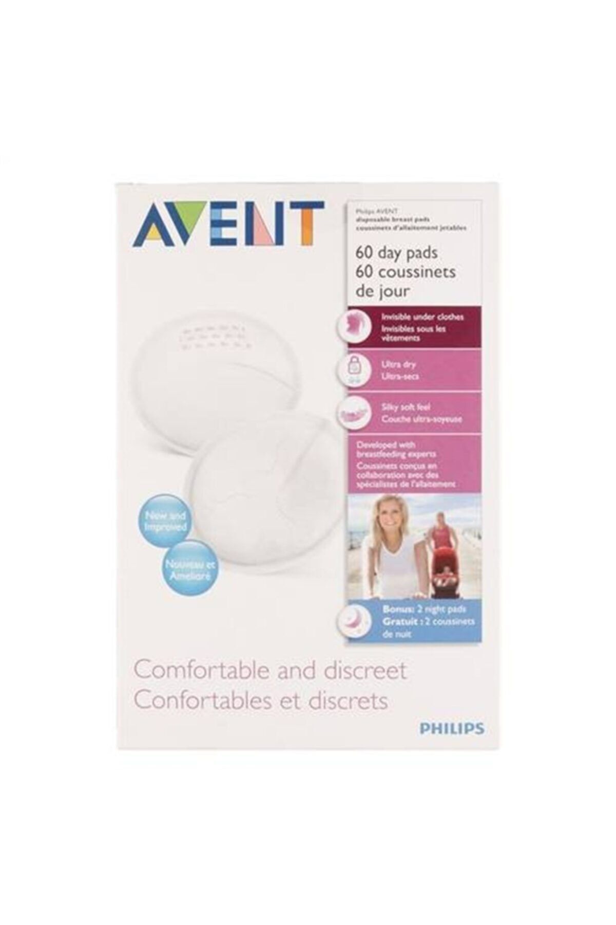 Philips Avent Avent Tek Kullanımlık Göğüs Pedi 60'lı