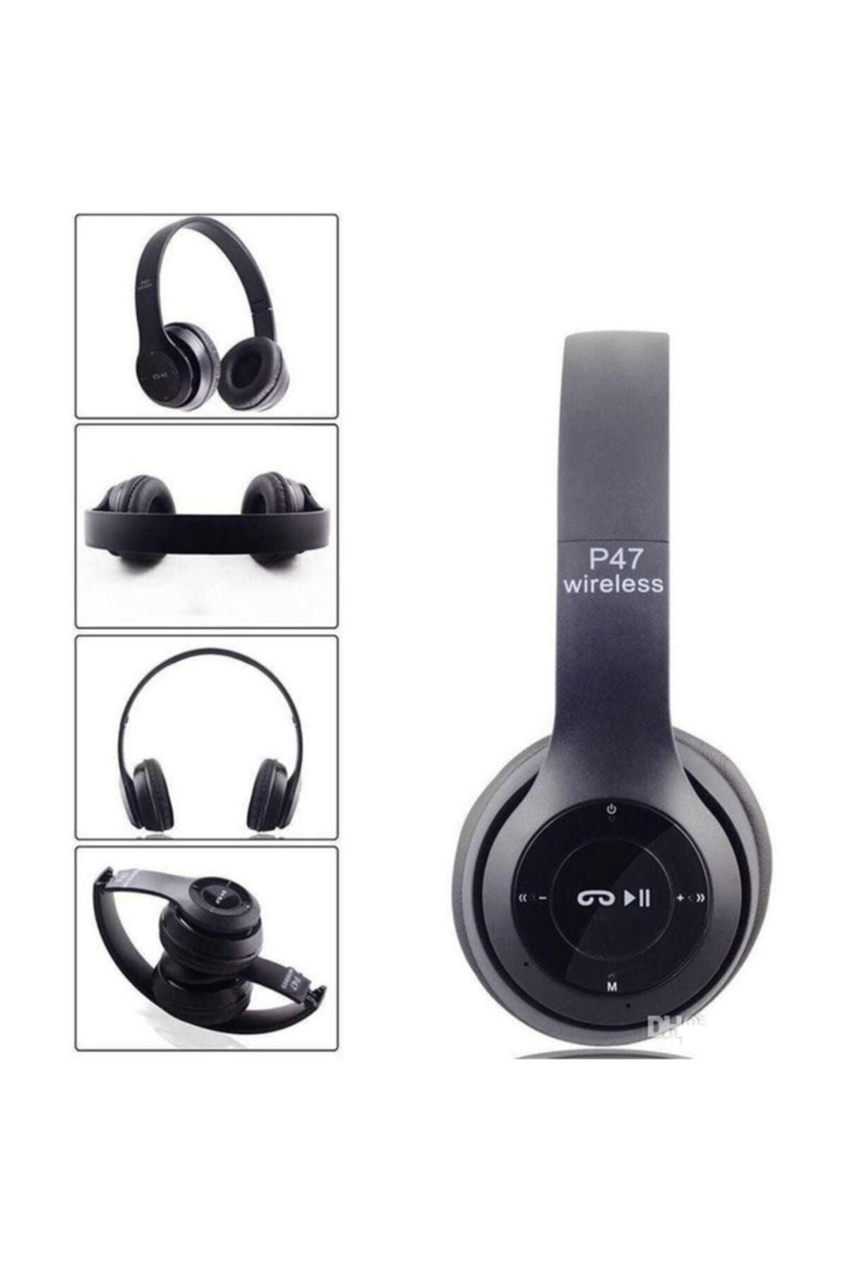 POLYGOLD P47POL Bluetooth Kulaklık Mp3 Fm Solo 2 Beats Model Kulaküstü