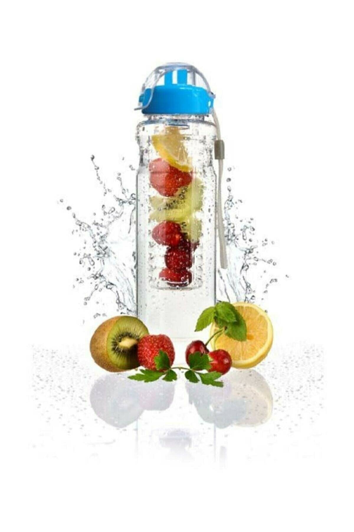 Makkam Home Detox 750ml Polikarbon Matara Detoks Su Şişesi Kokusuz