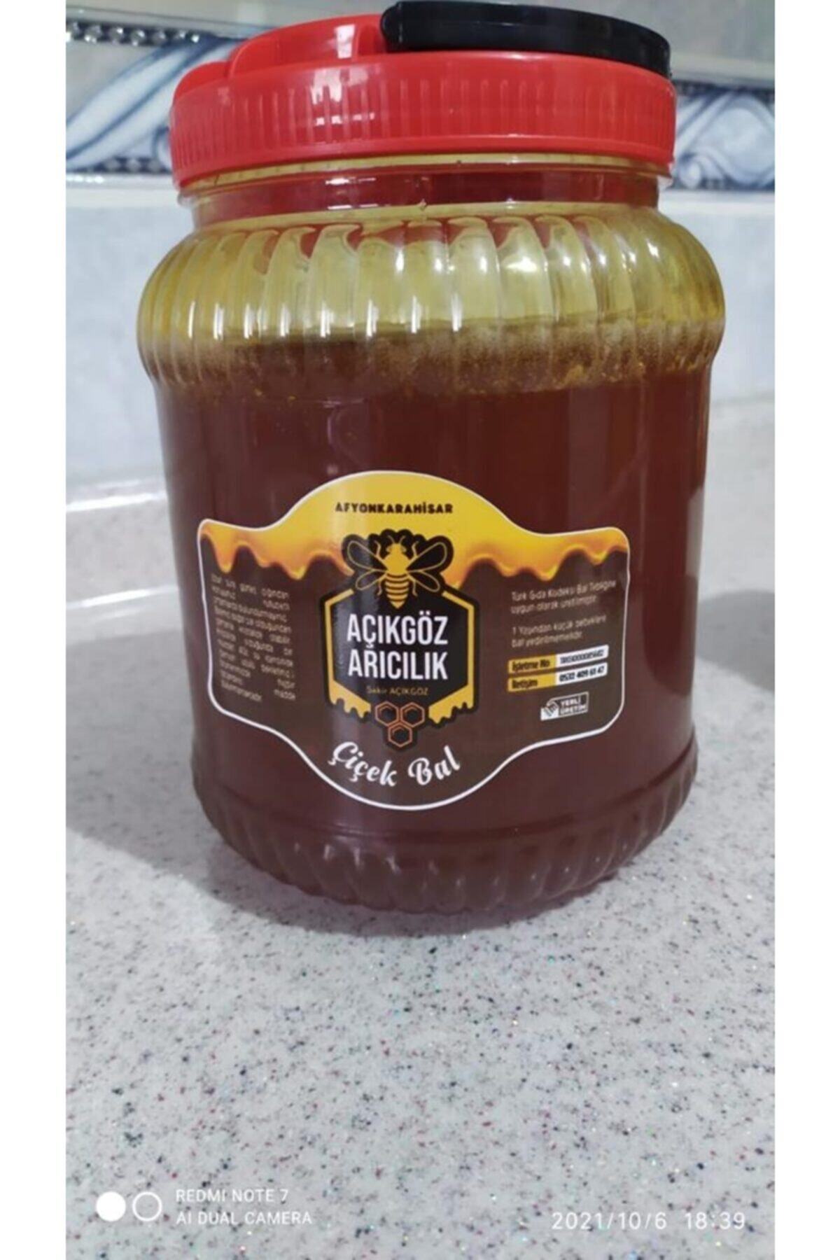 AÇIKGÖZ ARICILIK Net 2500 Gr Karakovan Doğal Çiçek Balı