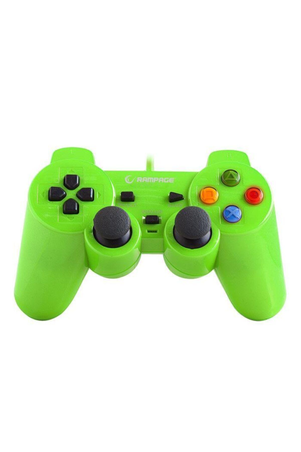 Rampage Sg-302y Ps3/pc Yeşil Usb 1.8m Joypad