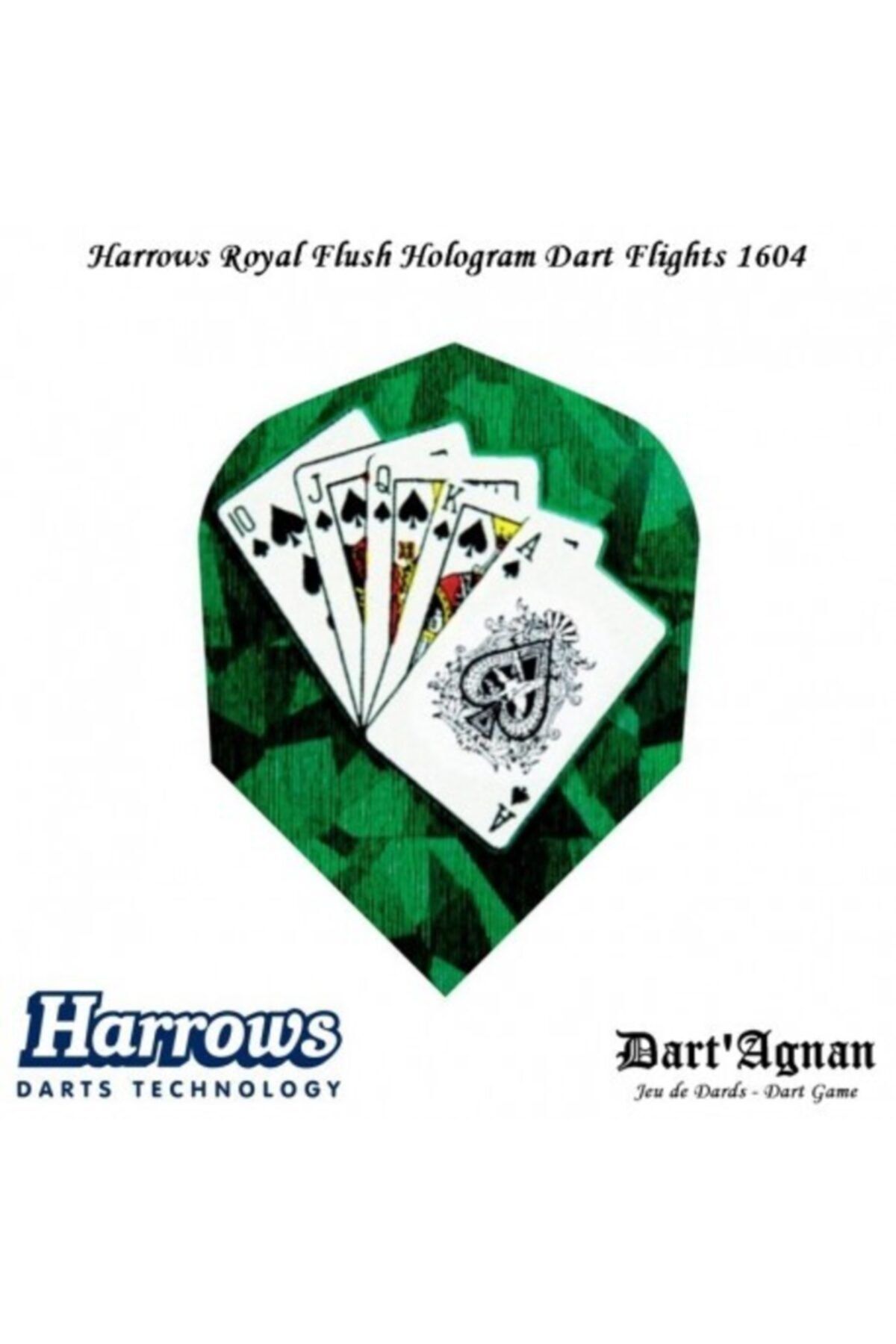 Harrows Dart Flights Hologram Flush (3 Adet)