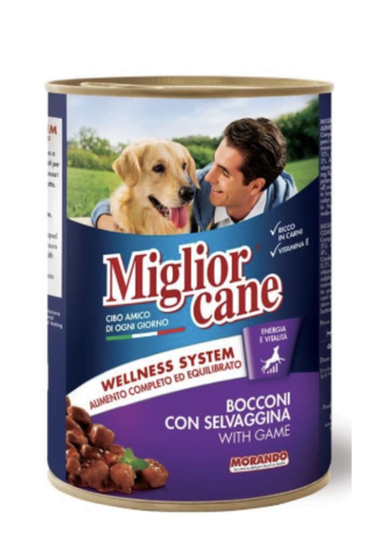 Miglior Cane Köpek Konserve Av Hayvanı Taneli 405gr * 10 Adet