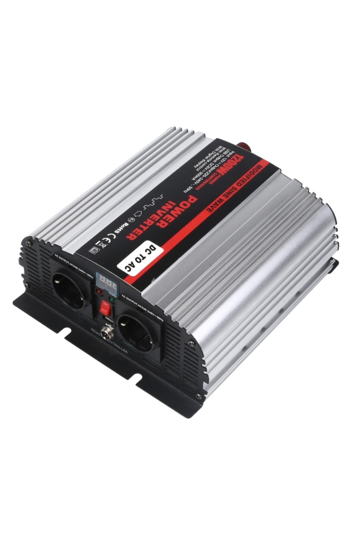 YCK 1200w 24v Modifiye Sinüs Inverter Invertör Dijital Göstergeli