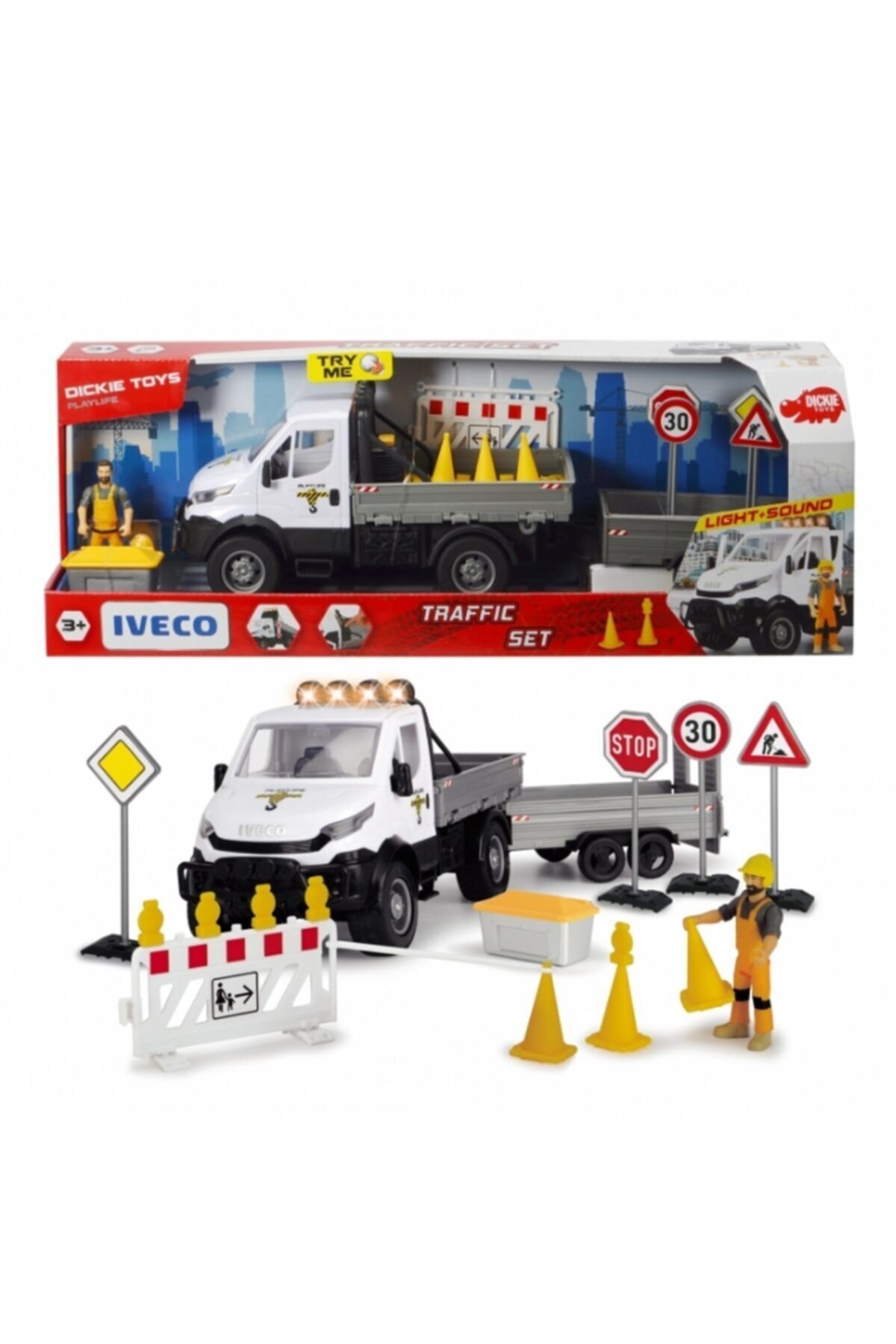 Dickie Toys 838005 , Trafik Aracı Ve Oyun Seti