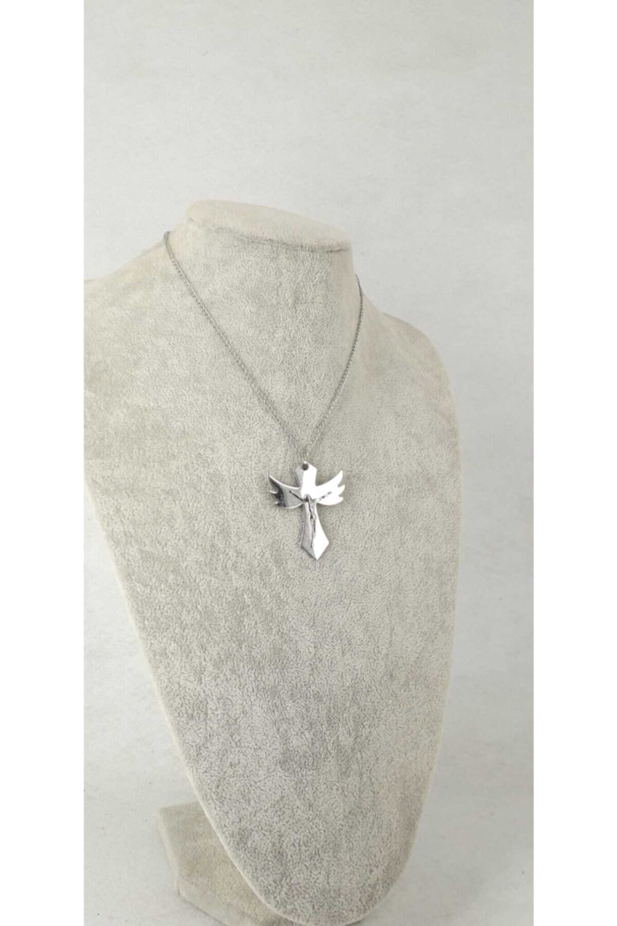 Fugusugu Jesus Wingcross Gotik Zincir Choker