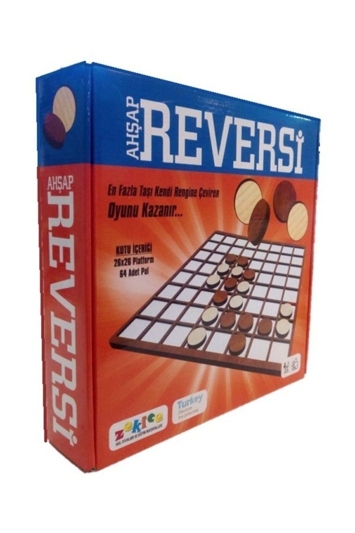 Zekice Ahşap Reversi Akıl Oyunu