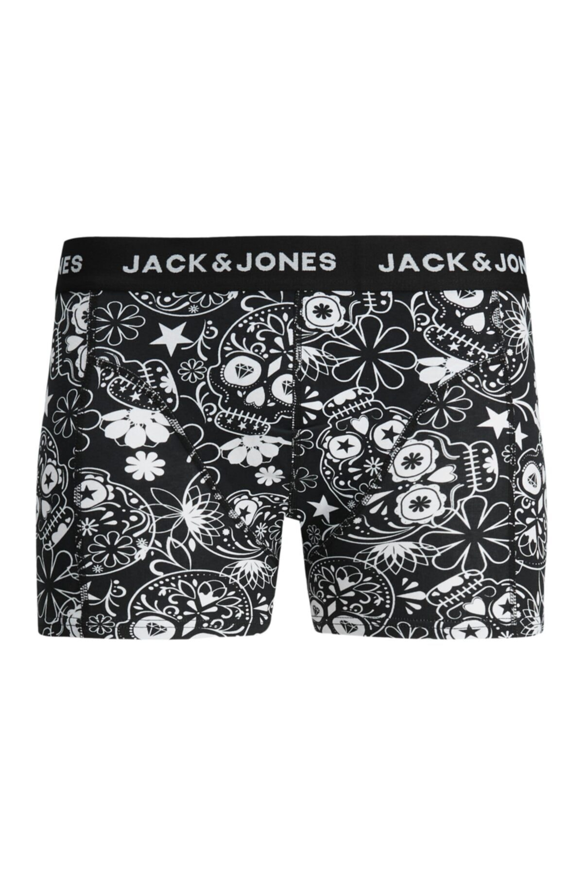 Jack & Jones Sugar Skull Trunks Sts Erkek Siyah Boxer 12185398-02