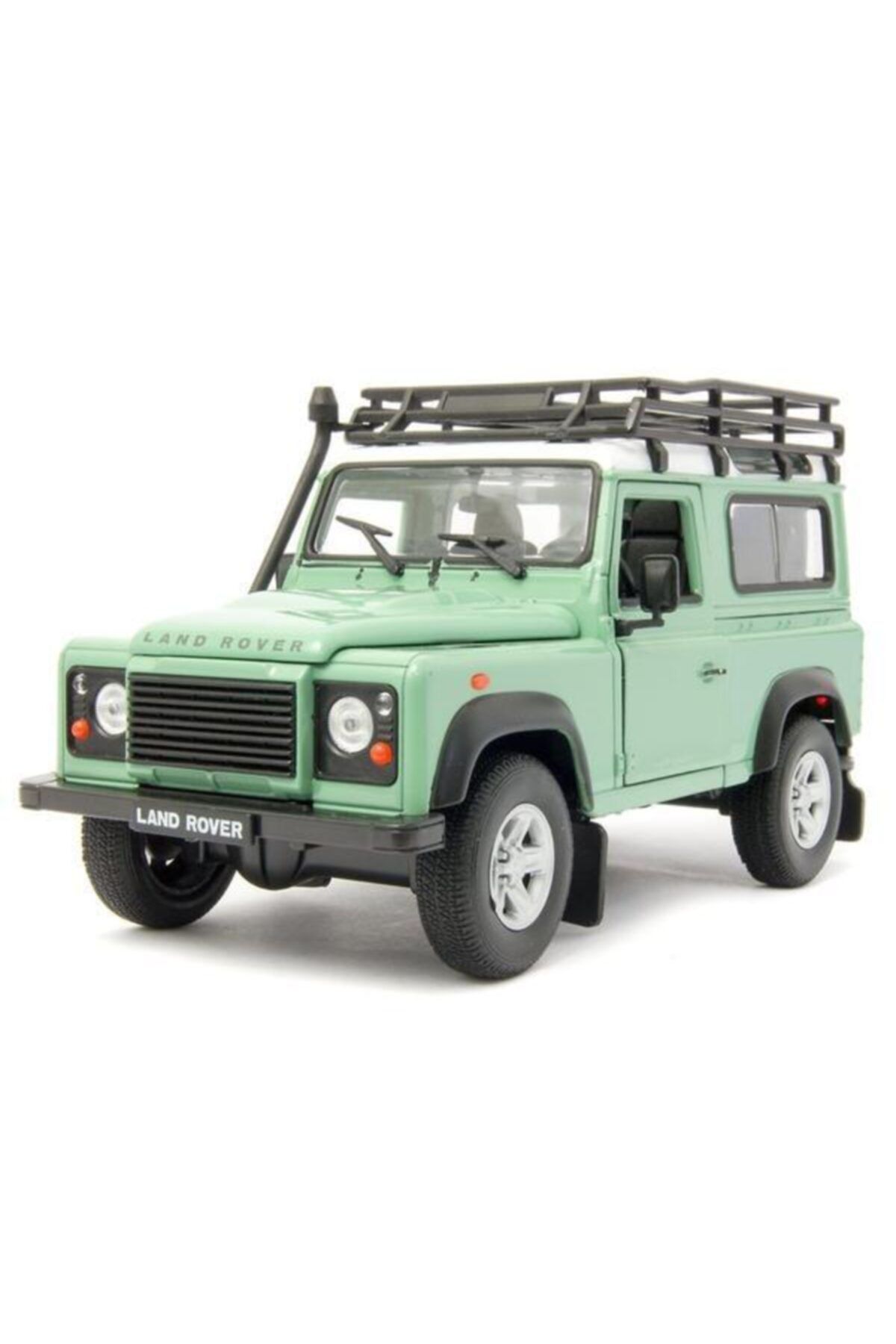 WELLY Land Rover Defender Jeep 1990 Model Araba - 1/24 Ölçek Yeşil