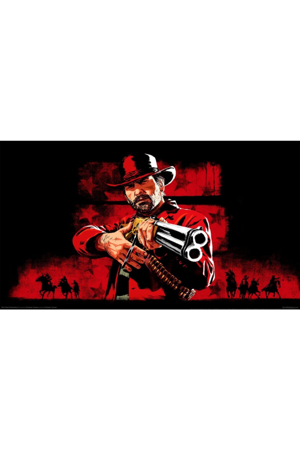 sare design Red Dead Redemption 2 Oyun Posteri 35x50 Cm