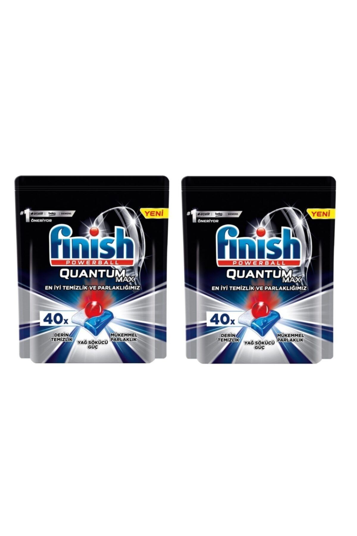 Finish Powerball Quantum Max 40'lı Tablet  2 Adet