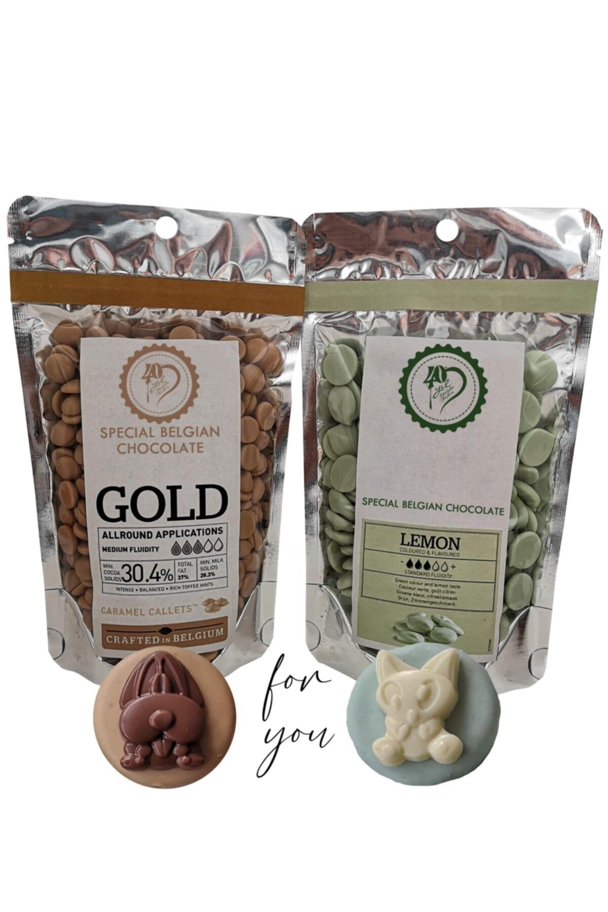 Callebaut Karemelli Çikolata 200 gr Limonlu Çikolata 200 gr