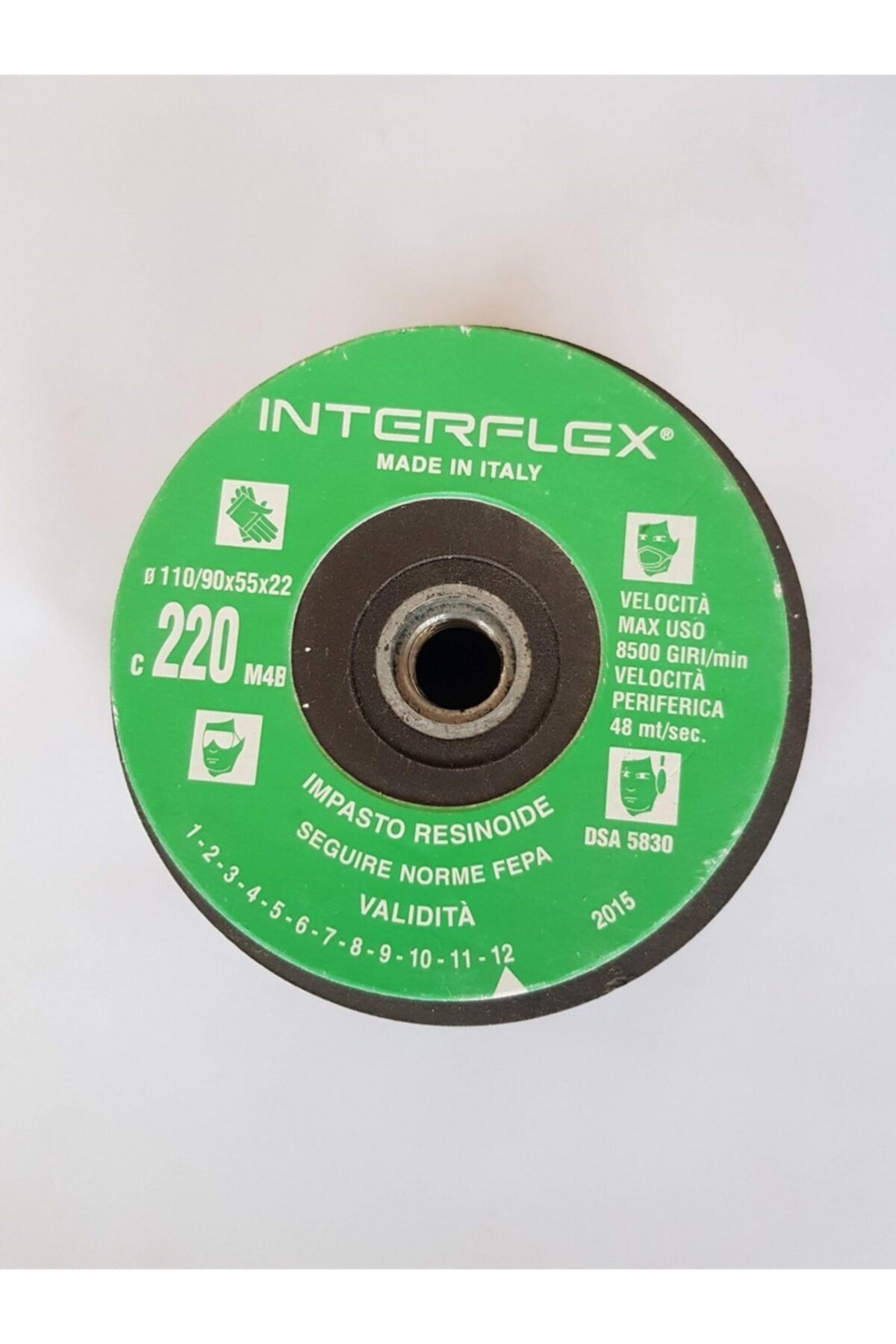 Interflex Nsp Konik Çanak Taşlama Taşı 220 Kum