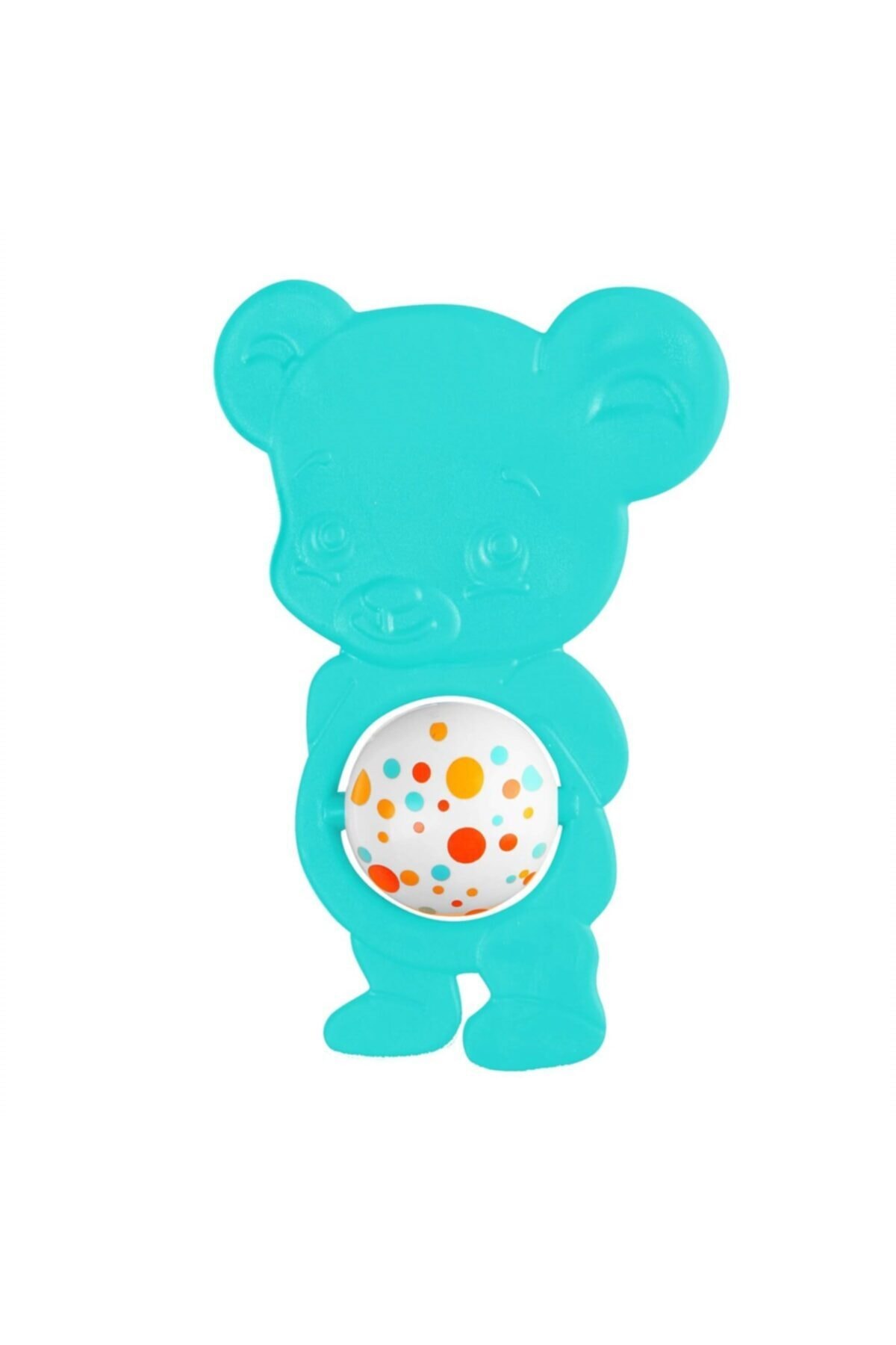 let's be child Lc Sevimli Ayıcık Diş Kaşıyıcı Ve Çıngırak-mavi