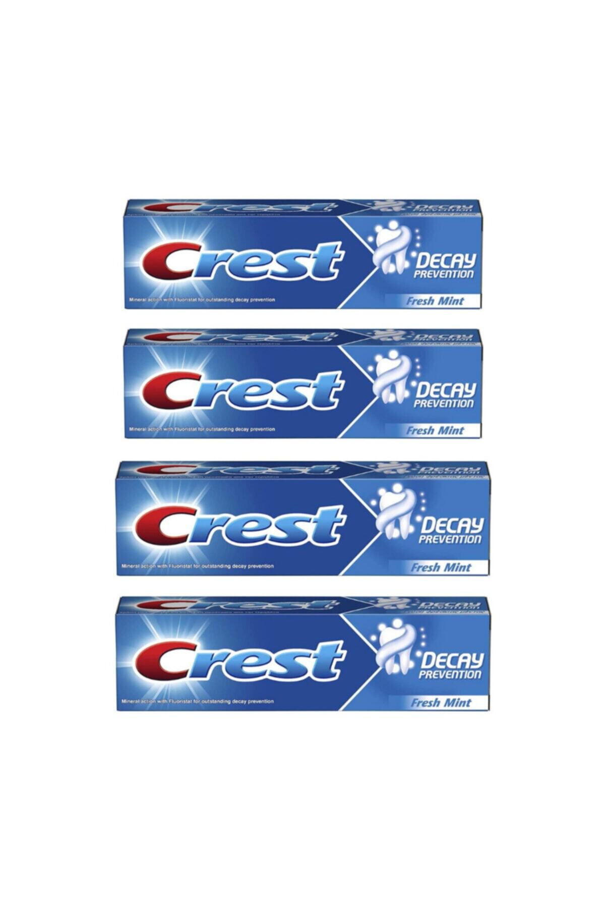CREST Decay Preventıon Fresh Mınt Macun 100ml 4'lü