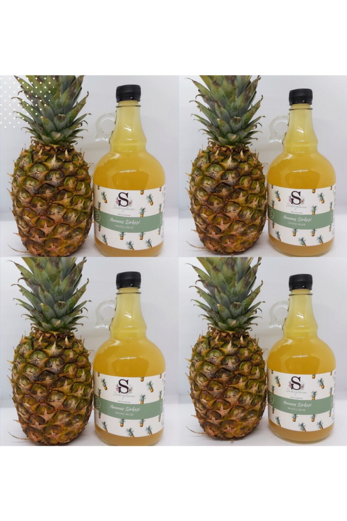 Süheylaana Doğal Ananas Sirkesi Kürü 4 Litre