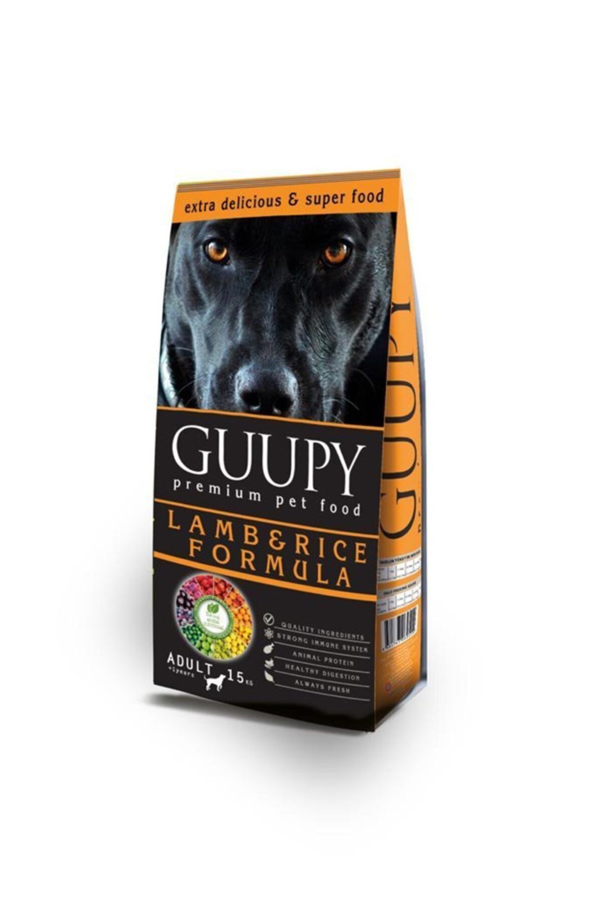 Berrinstore Guupy Yet. Köpek Kuzu Etli 15 Kg