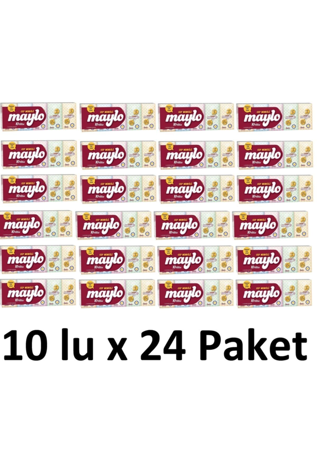 Evpark J91 Maylo 3 Katlı 240 Adet Cep Mendil 500828 10'lu X 24 Paket