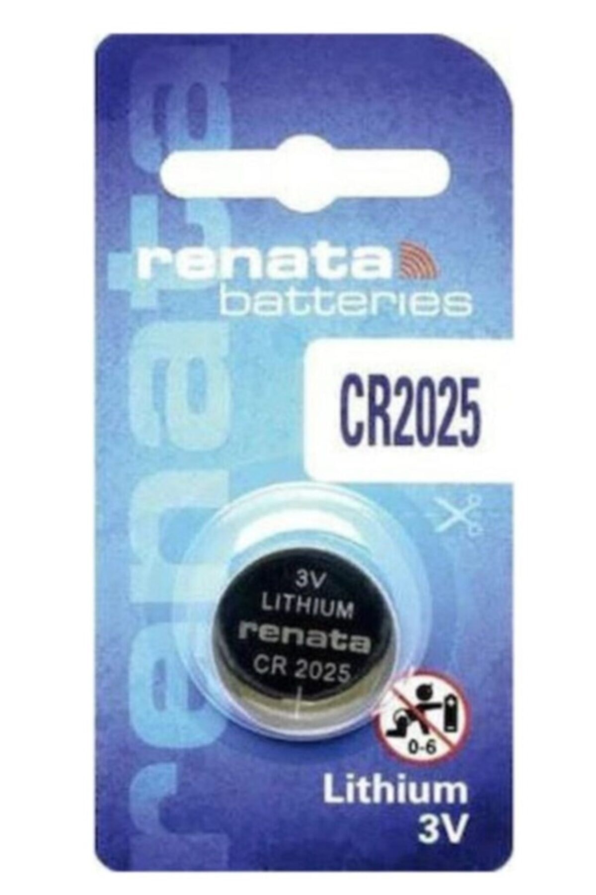 RENATA Cr2025 3v Lıthıum Pil Araç Kumandası Saat Skt:07/2028