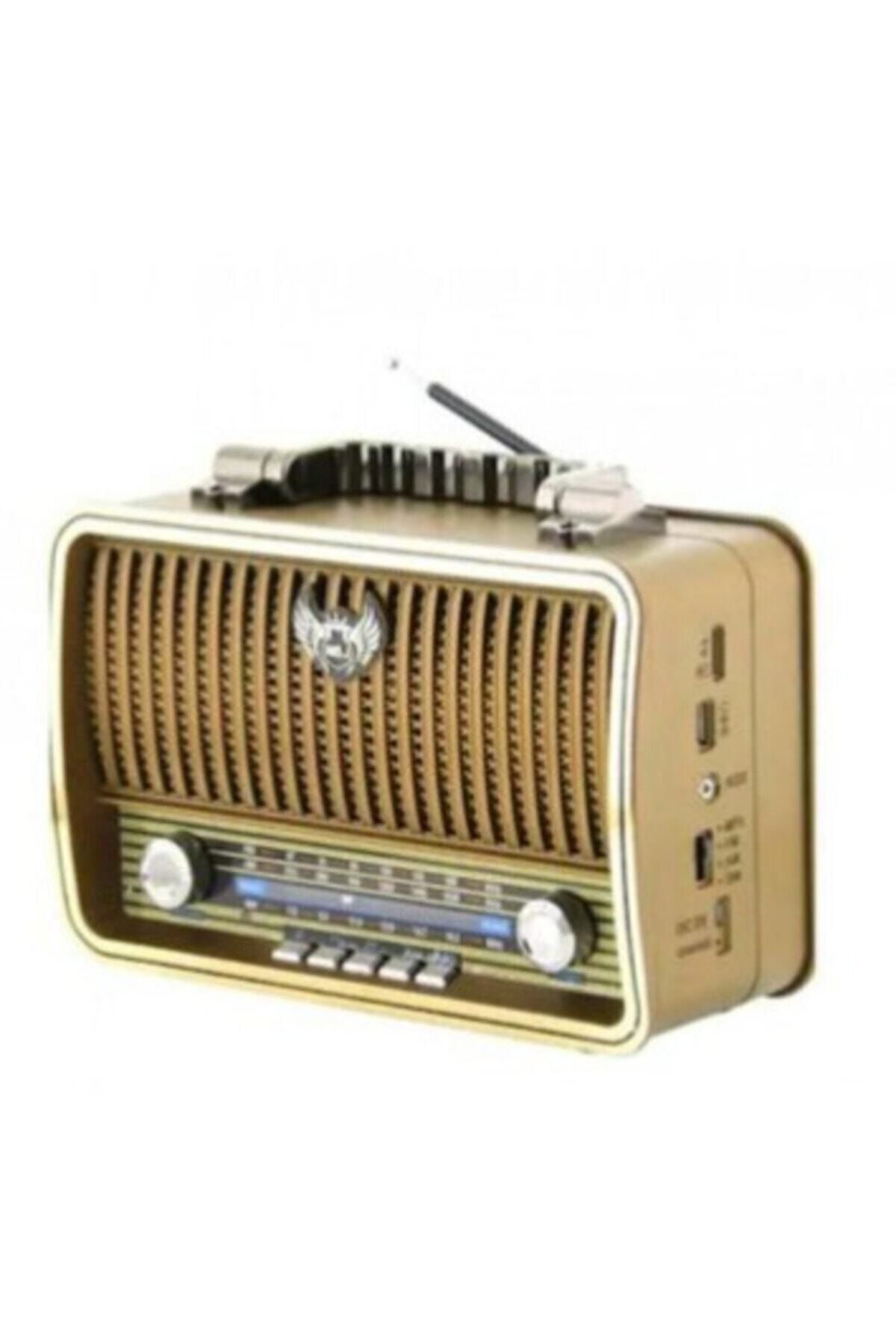 Mastertech Md-1909bt Bluetootlu Nostaljik Radyo Ahşap Büyük Boy Hoparlör