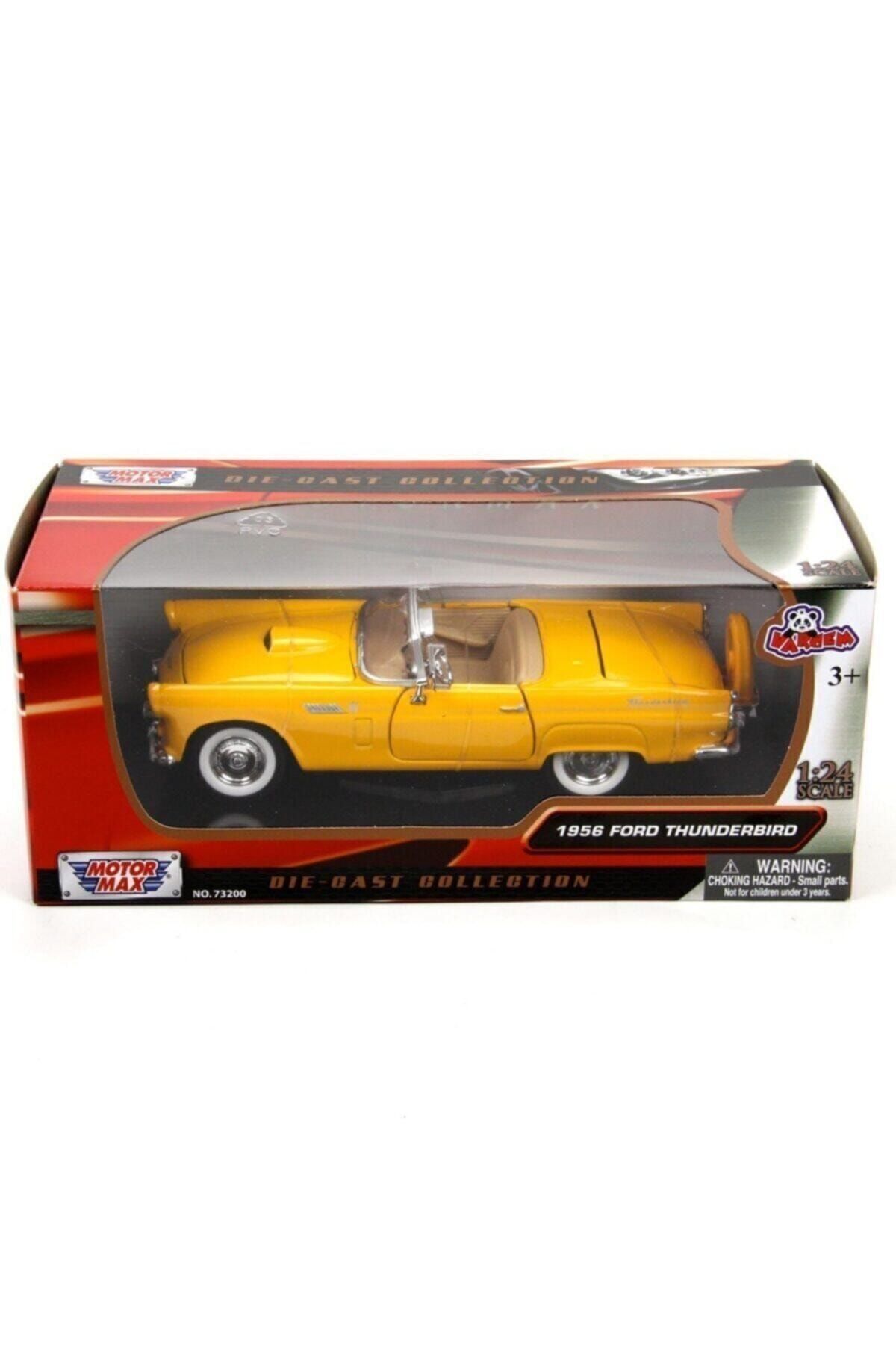 Motor Max Model Araba 1:24 1956 Ford Thunderbird Convertible