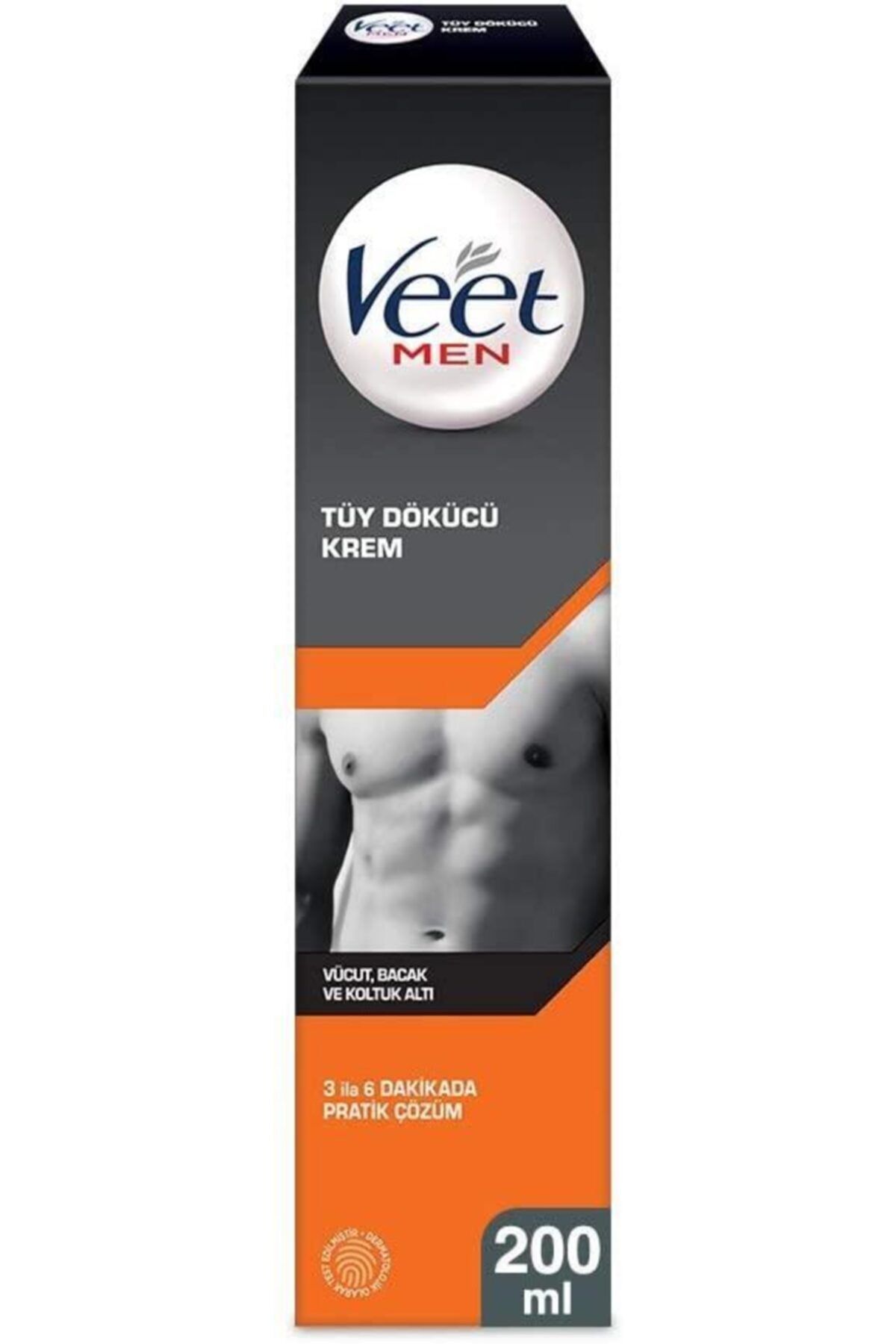 Veet Men Tüy Dökücü Krem Erkeklere Özel, 200 Ml