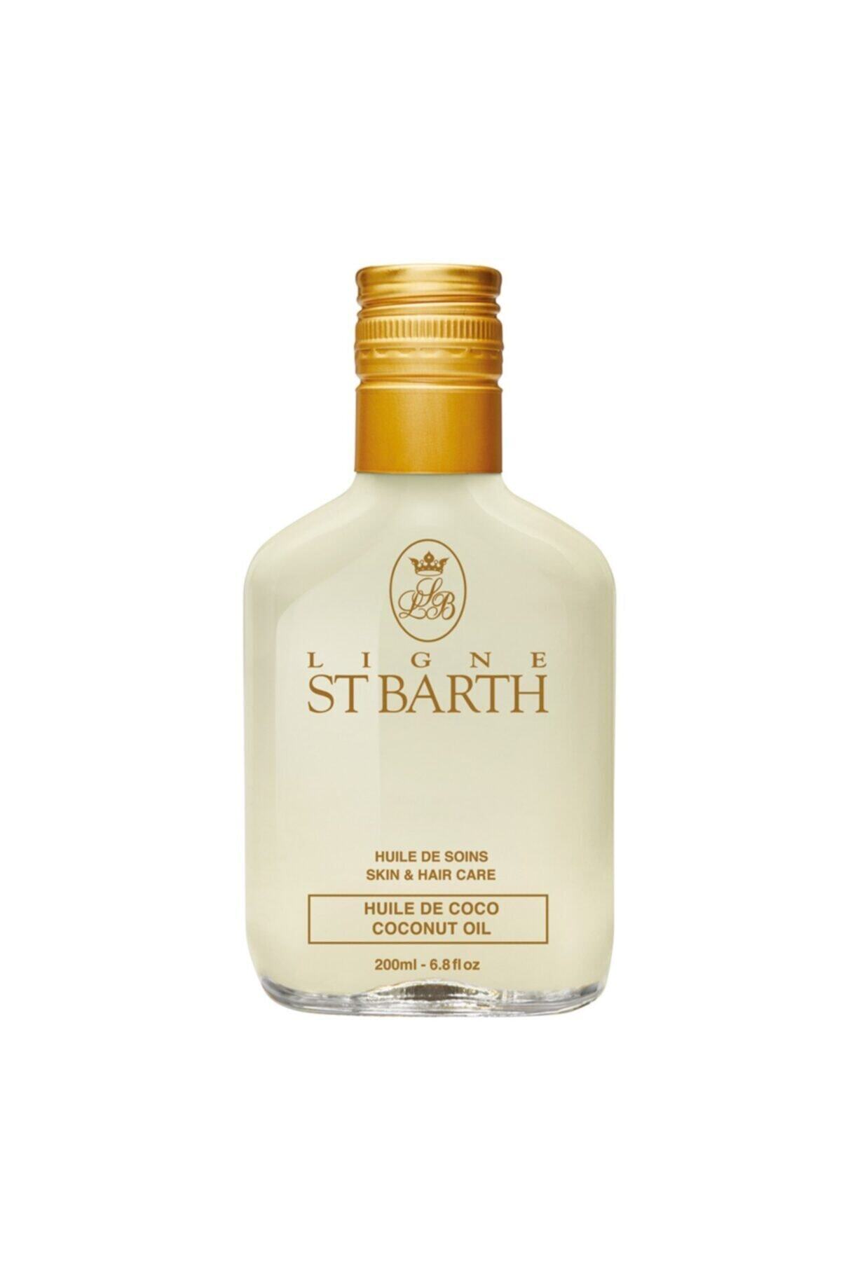 Ligne St. Barth Coconut Oil - Soğuk Sıkım Saf Hindistan Cevizi Vücut Saç Ve Bronzlaşma Yağı 200 Ml