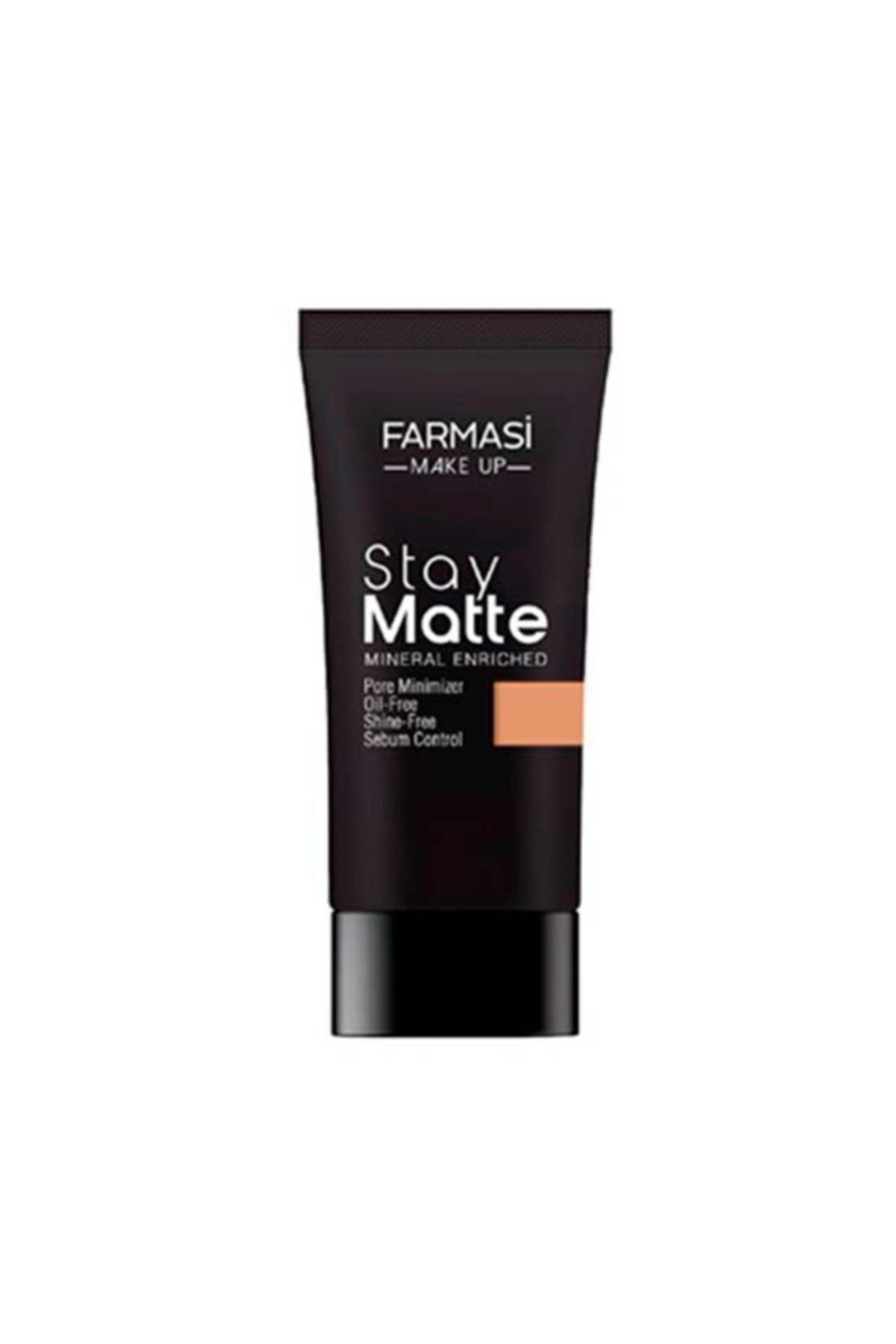 Farmasi Make Up Stay Matte Fondöten 30 Ml Sun Tan 05