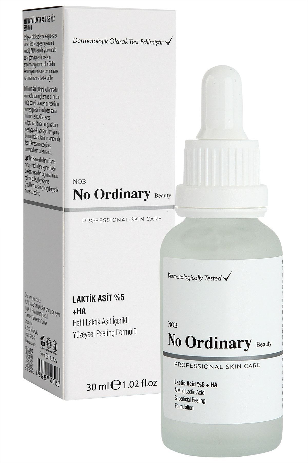 No Ordinary Lactic Acid 5% + HA 30 ml