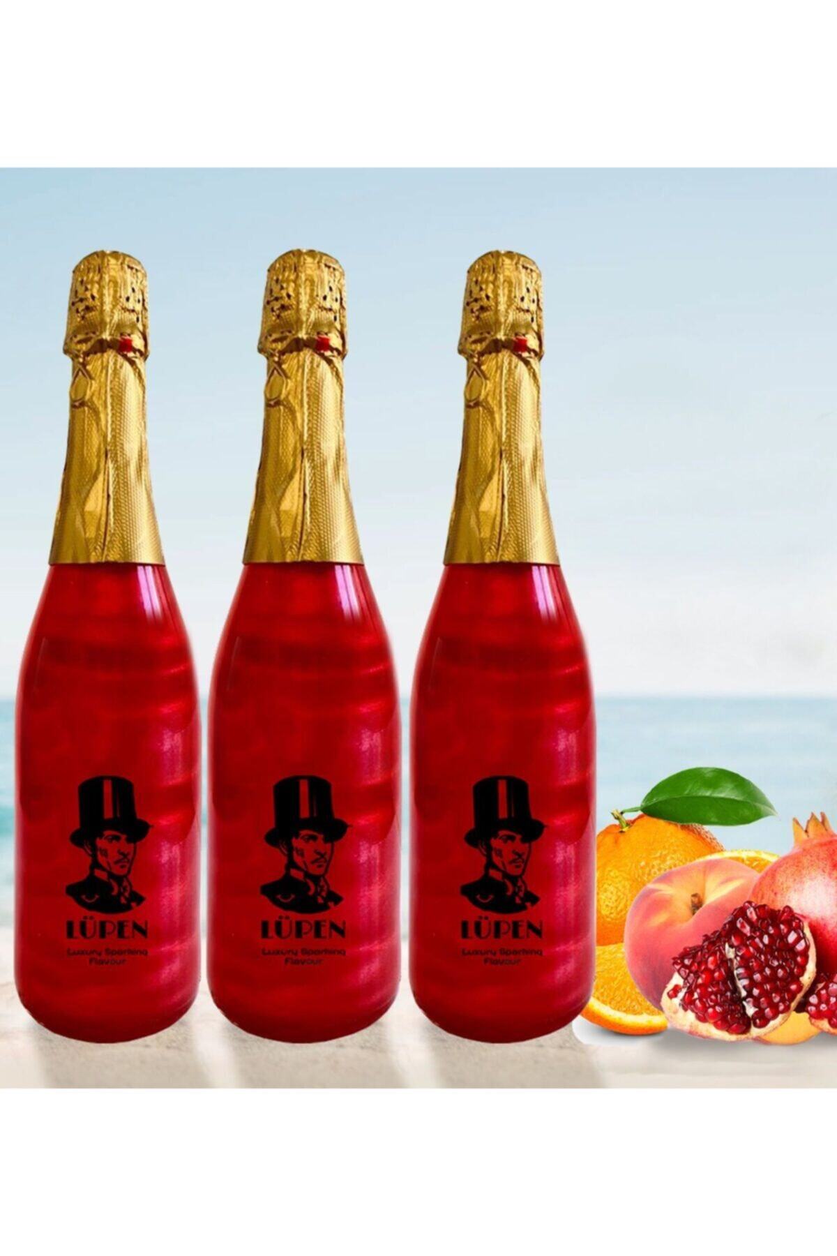 Lüpen Simli Lux Sex On The Beach Aromalı 750 ml Gazlı İçecek 3x