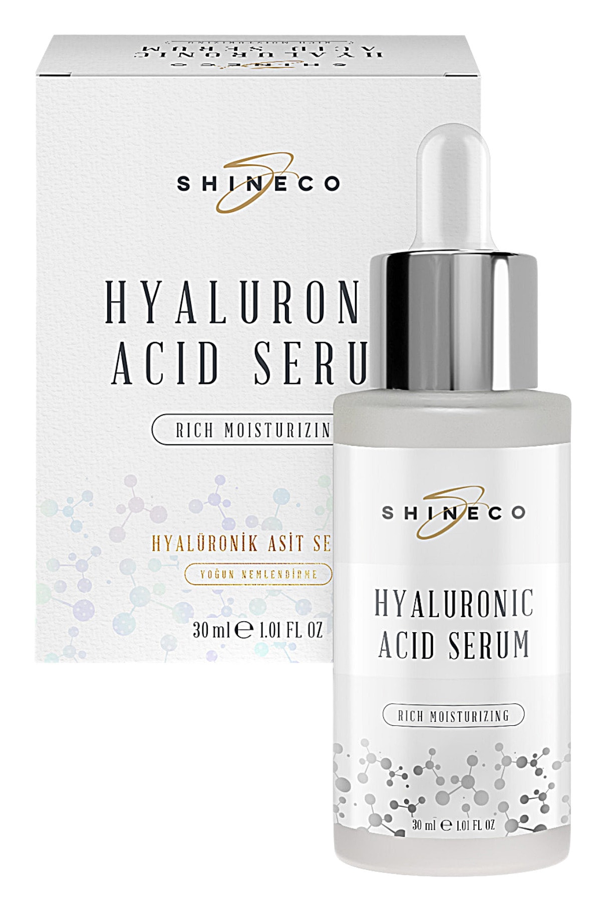 Shineco Hyalüronik Asit Serum 30 Ml - Yoğun Nemlendirici