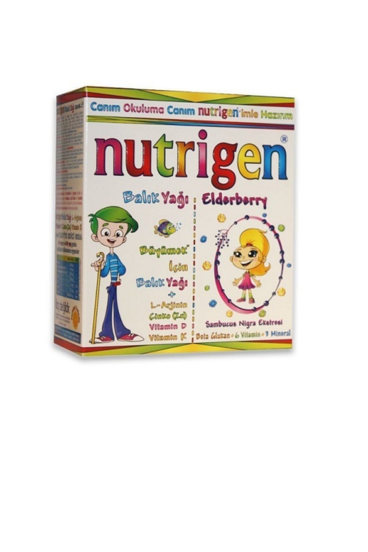 Nutrigen Balık Yağı + Elderberry Ikili Set