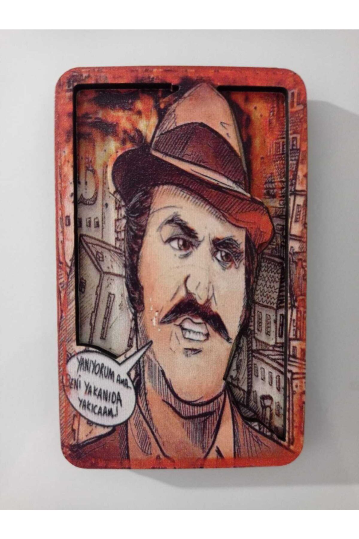 MODEL MAKET Üç Boyutlu Yanıyorum Ama Beni Yakanıda Yakacam Yeşilçam Magnet