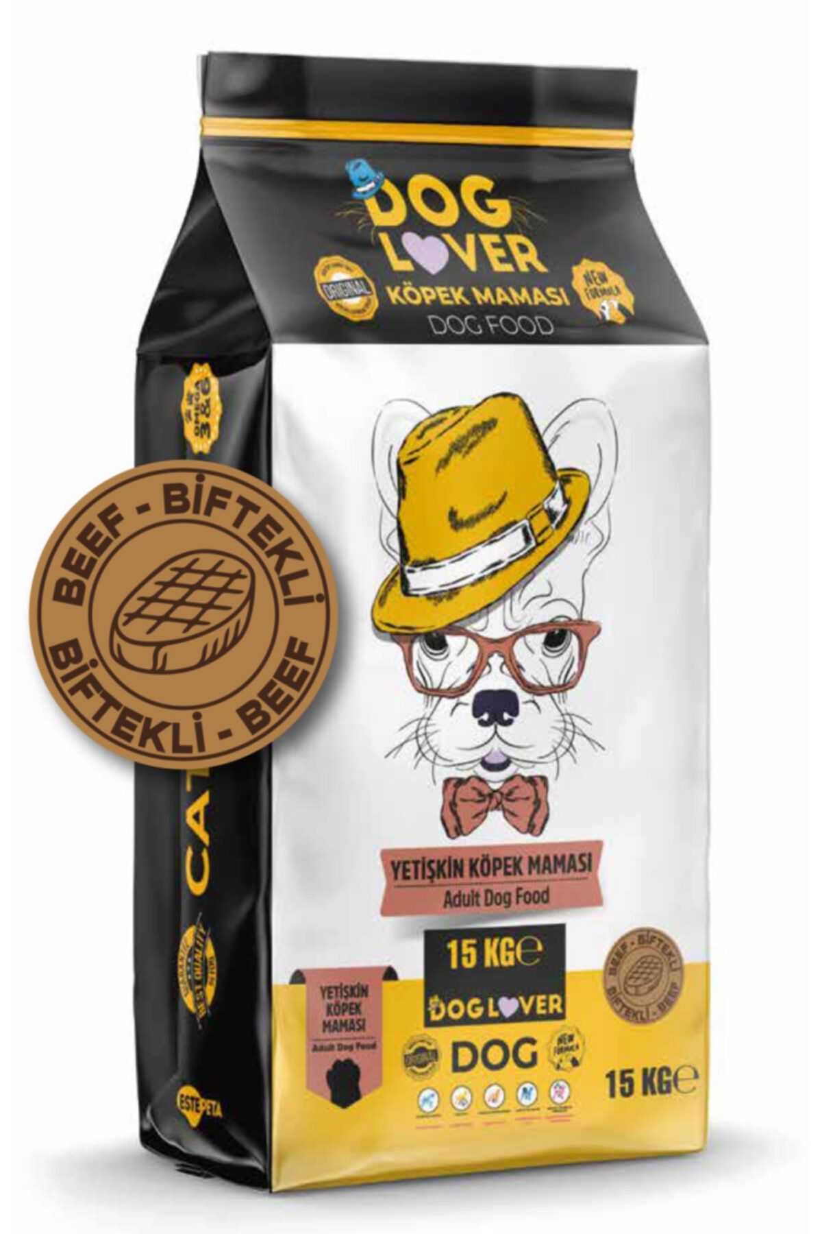 Dog Lover Biftek Etli Yetişkin Köpek Maması