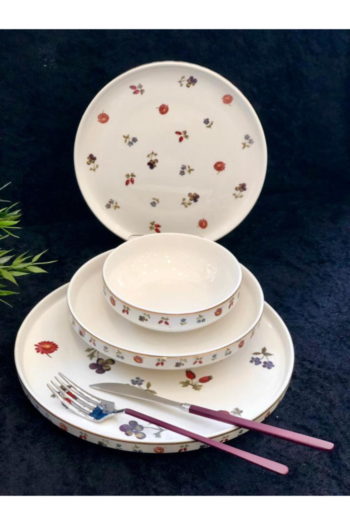 ROY KING 24 Parça Yemek Takımı Dsn 024