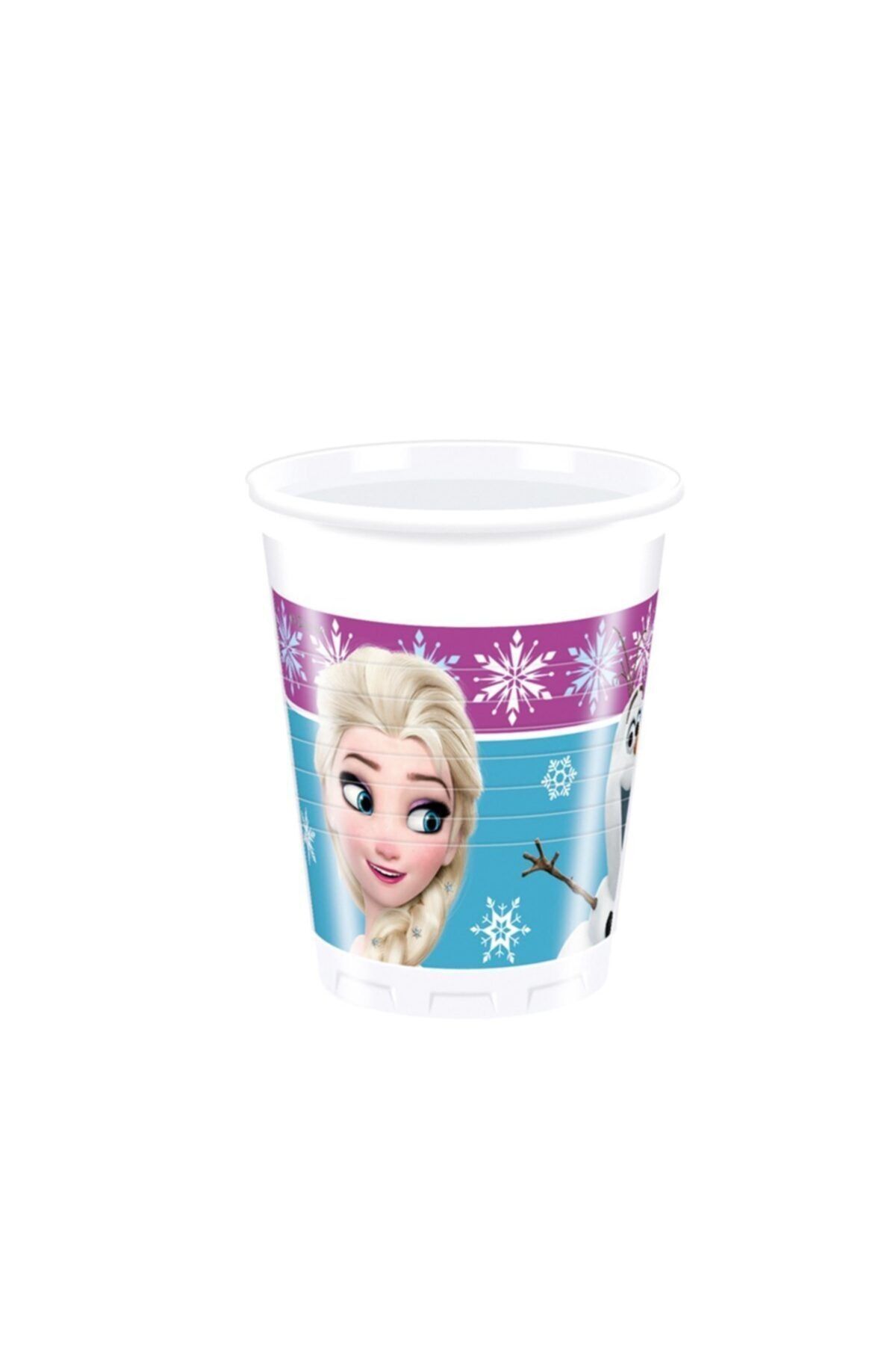 BALONEVİM Ldf7563 Balonevi, Frozen, 8 Adet Kağıt Bardak, 180/200 Cc