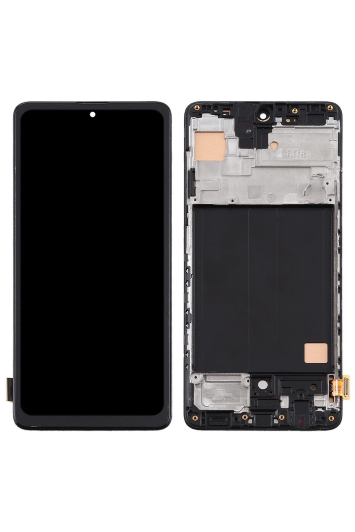 E&TTrade Samsung Galaxy A51 ( Sm-a515f ) Uyumlu Orijinal Lcd Ekran Ve Dokunmatik-siyah