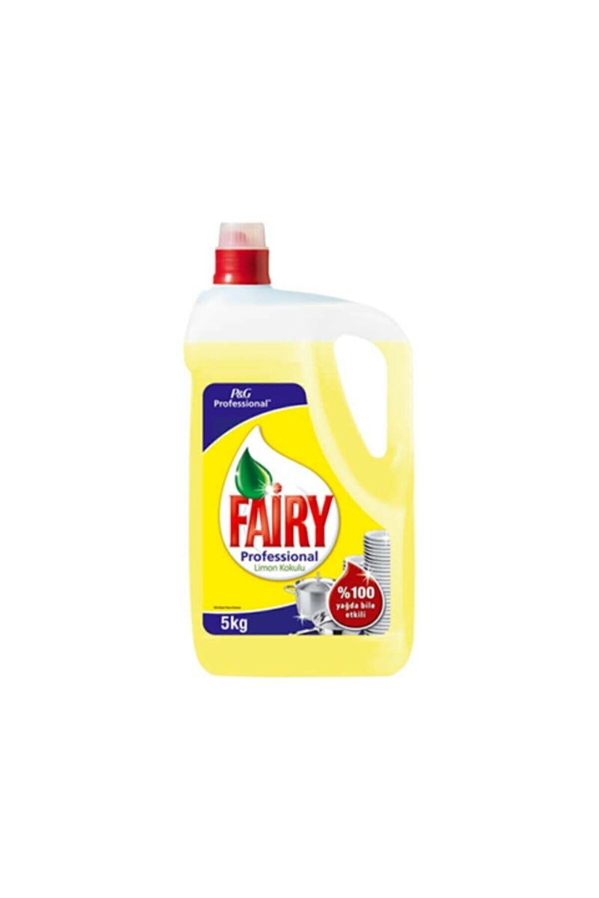 Fairy Limon Sıvı Bulaşık Deterjanı 5000 ml Professional 5kg