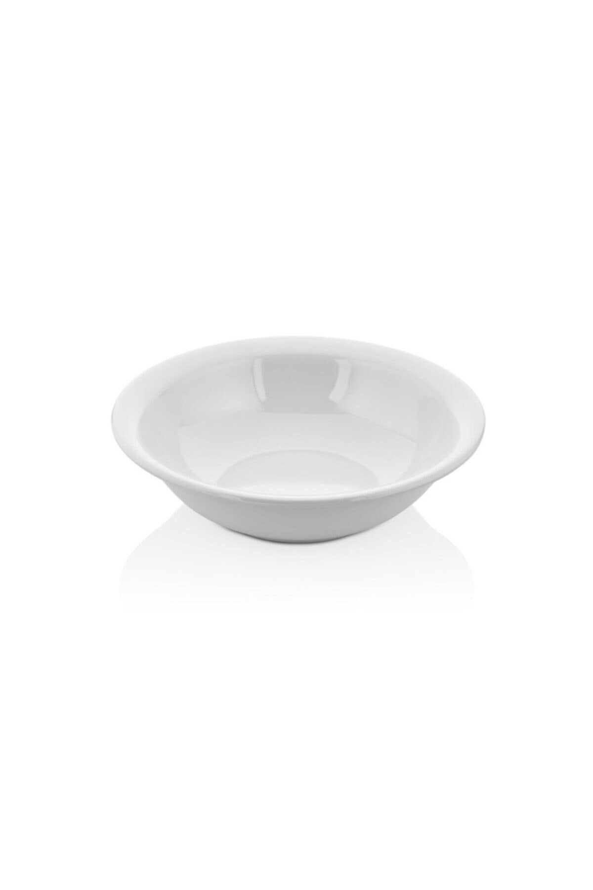 ToMorza Melamin X6 Adet Salata Kase 23cm Beyaz (çap.23cm Yuk:6cm 284gr)