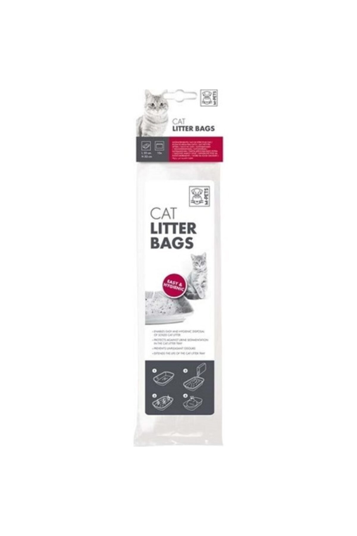 MPETS Kedi Kumu Torbası 10lu 30x50