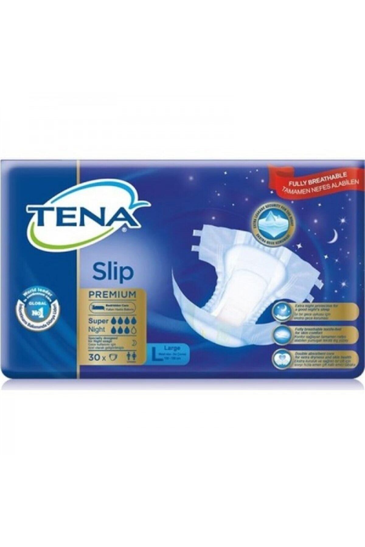 TENA 30 Adet 7 Damla Bel Bantlı Hasta Bezi Large