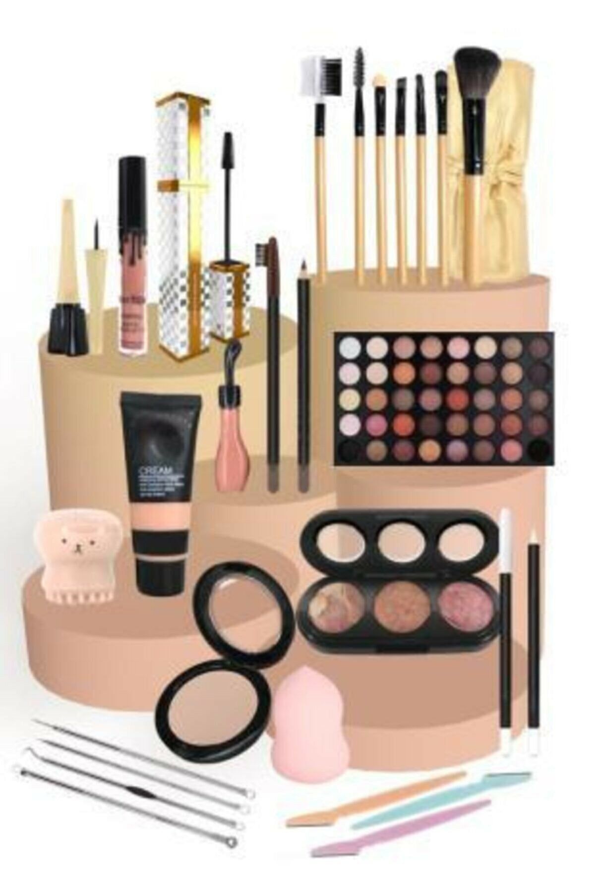 Hedy Beauty Erguvan Makyaj Seti